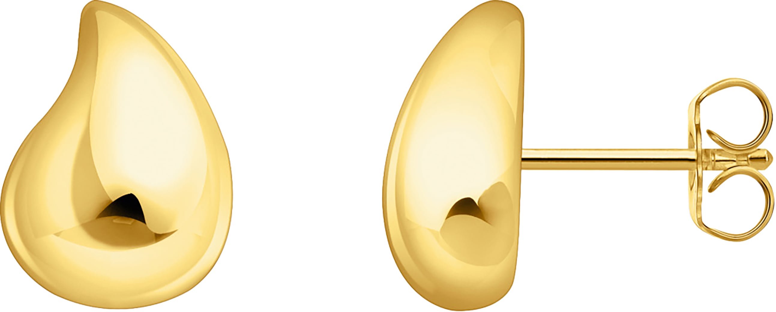 Thomas Sabo Bold Elegance Drop Earrings Yellow Gold