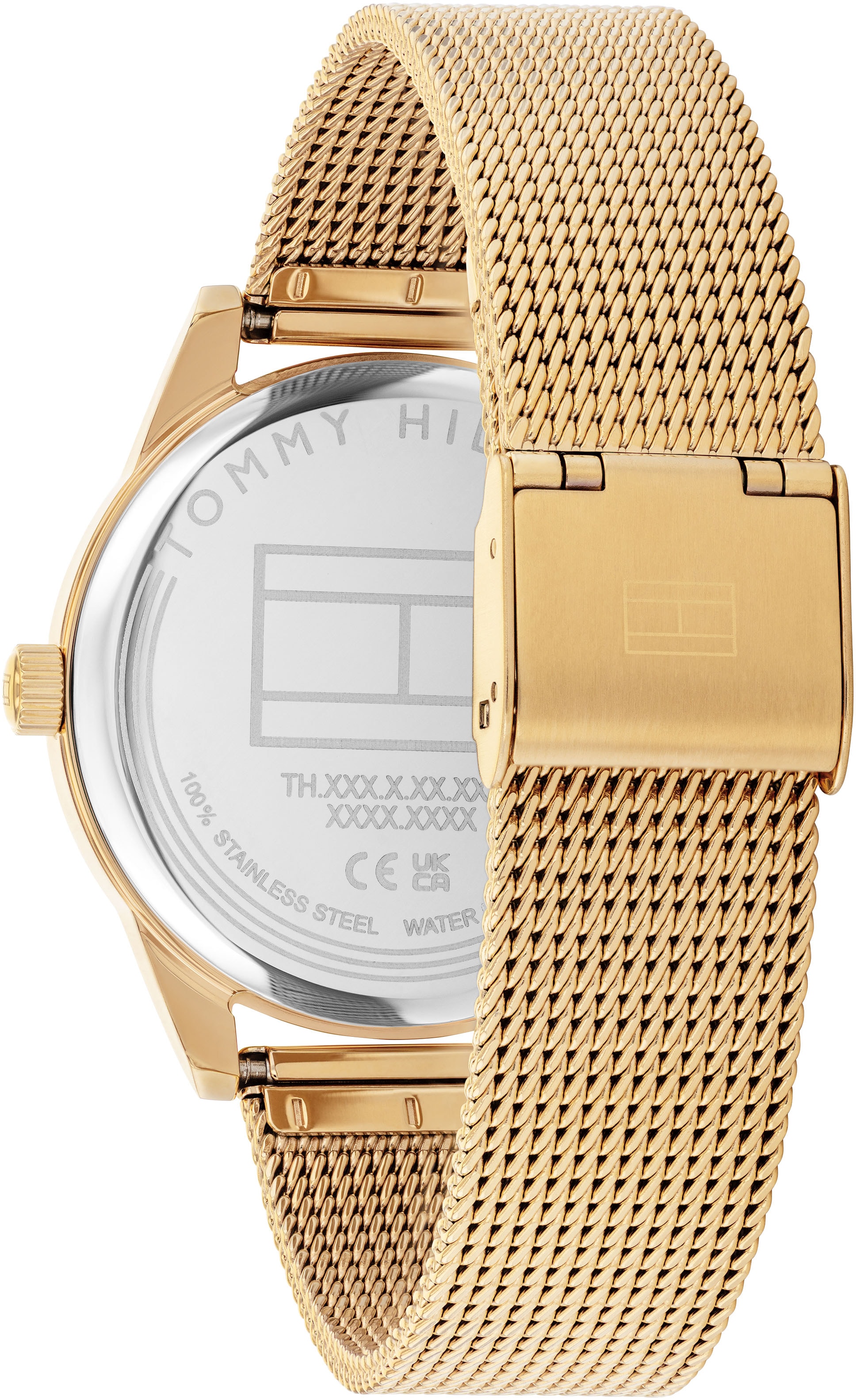Tommy Hilfiger Multifunktionsuhr »Camille«, Quarzuhr, Armbanduhr, Damenuhr, Edelstahlarmband, analog