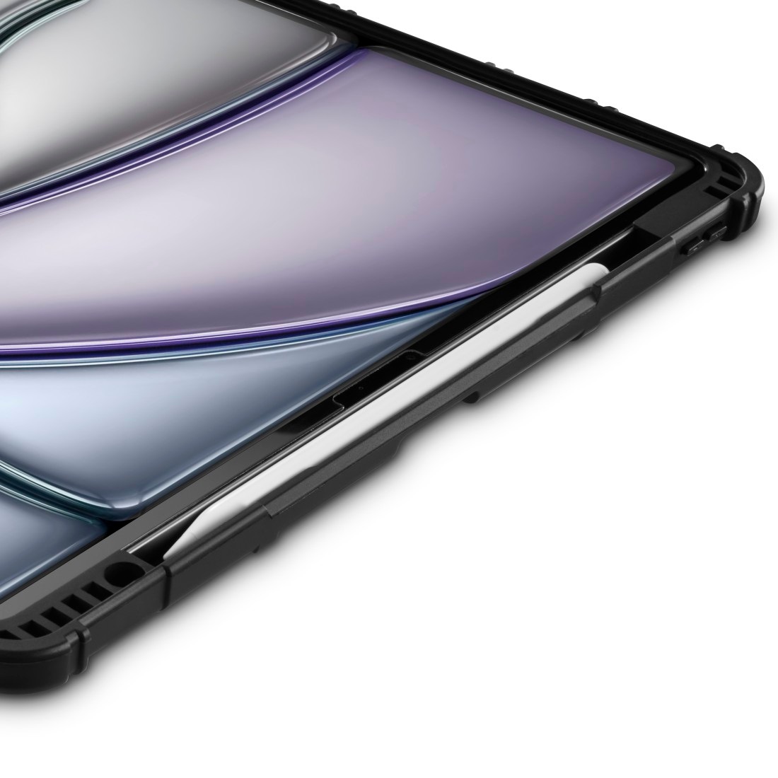 Hama Tablet-Hülle »Outdoor-Tablet-Hülle f. iPad Air (10.9"/11“) stoßfest, Standfunktion« Stoßschutz, Stifthalter, Standfunktion, transparenter Rücken