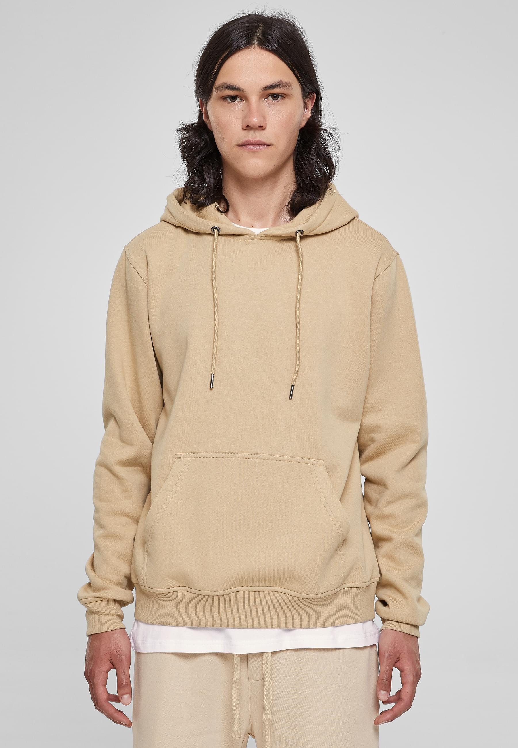URBAN CLASSICS Kapuzensweatshirt »Urban Classics Herren Basic Terry Hoody«, (1 tlg.)