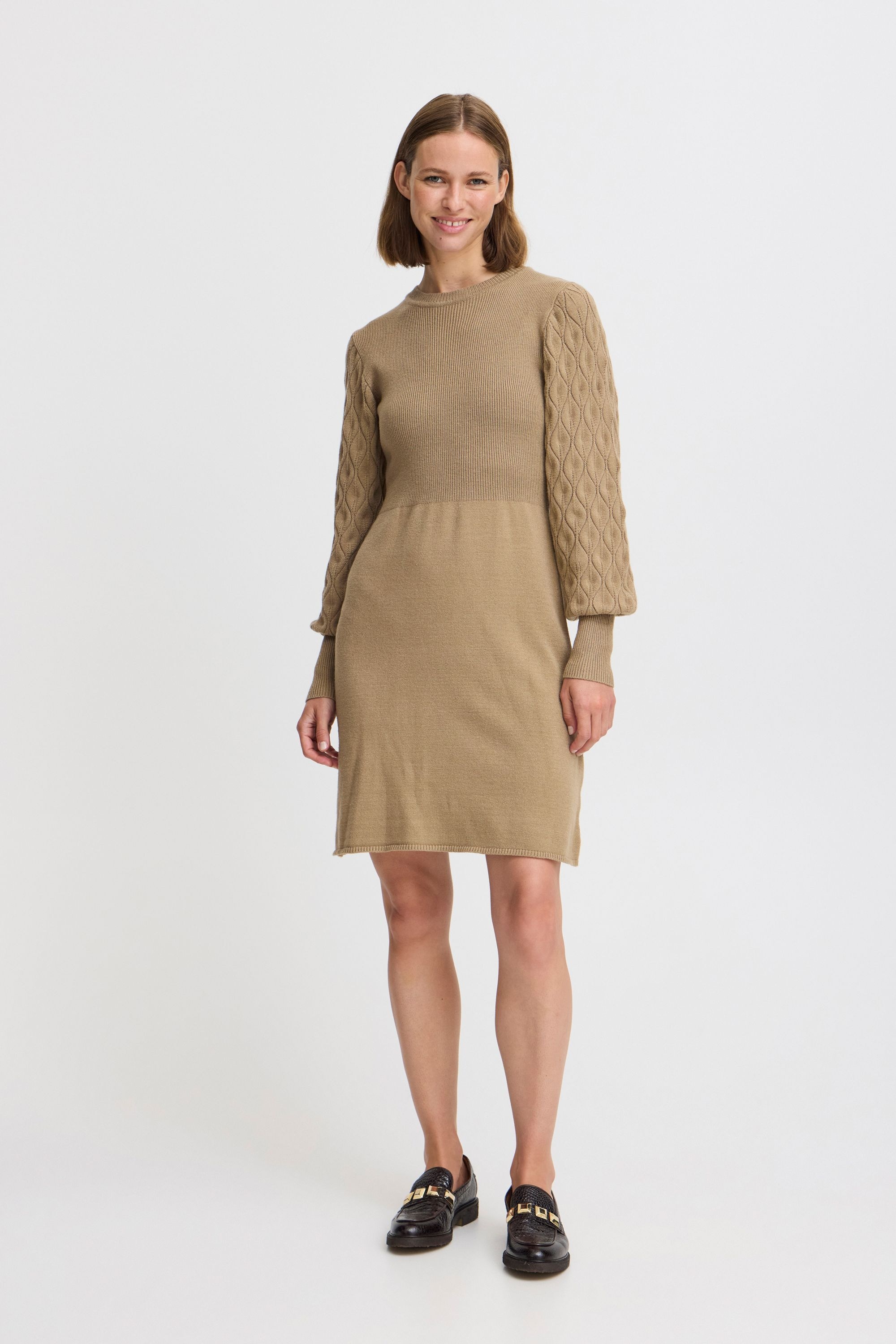 b.young Strickkleid »Strickkleid BYNONINA RIB DRESS 2 -«