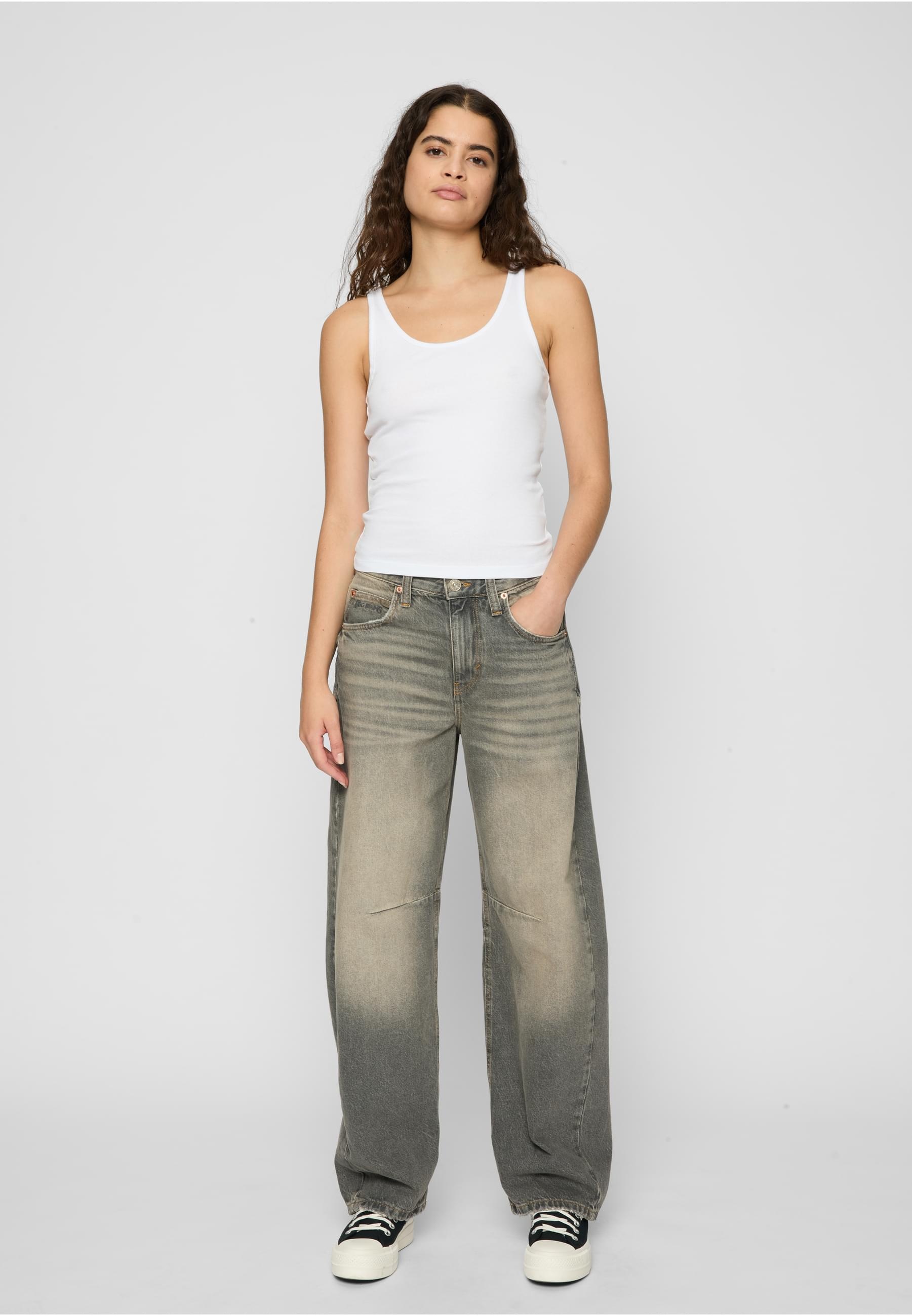 URBAN CLASSICS Muskelshirt »Urban Classics Ladies Organic Basic Rib Top 2-Pack«, (1 tlg.)