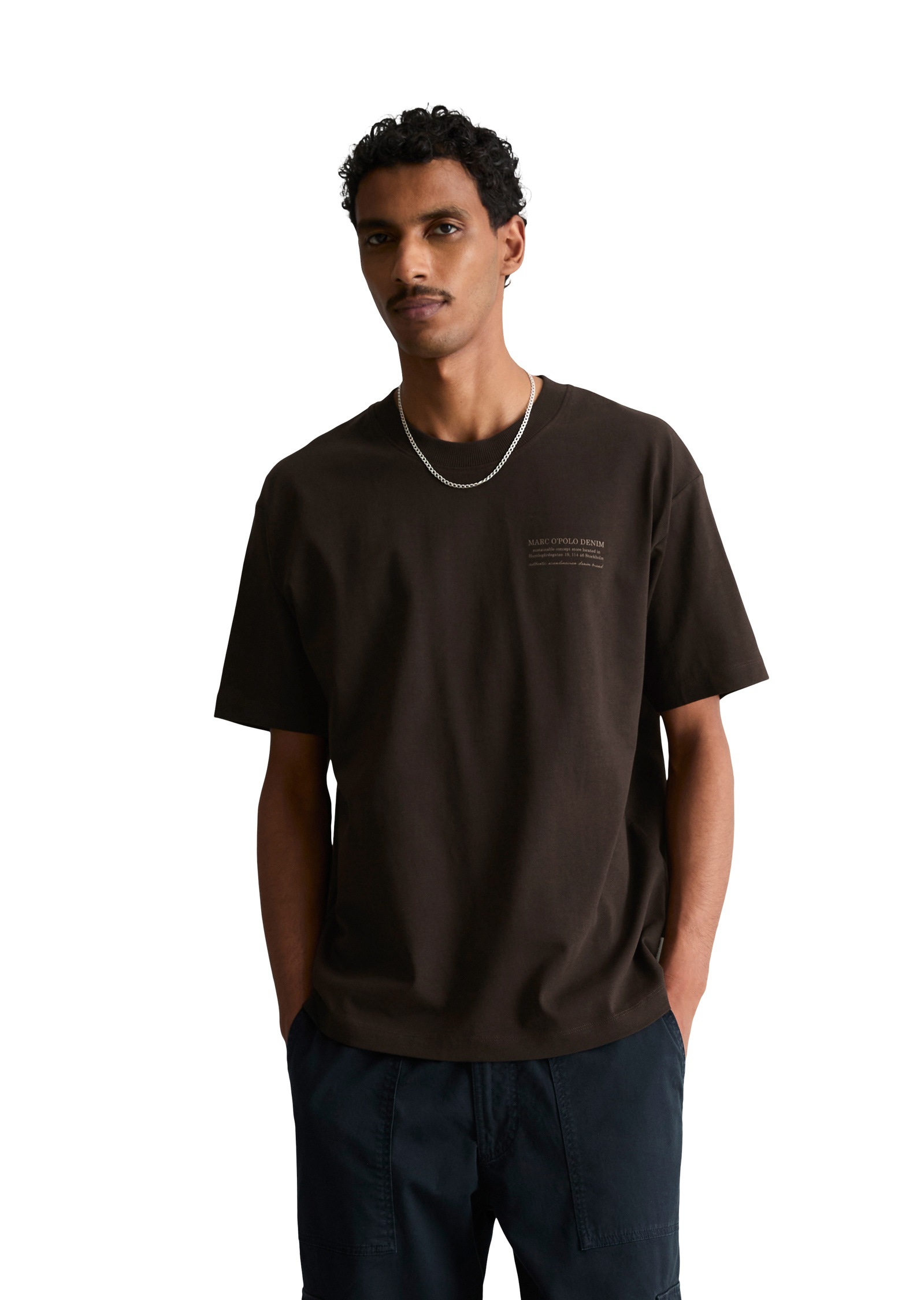 Marc OPolo DENIM T-Shirt "mit Rückenprint"