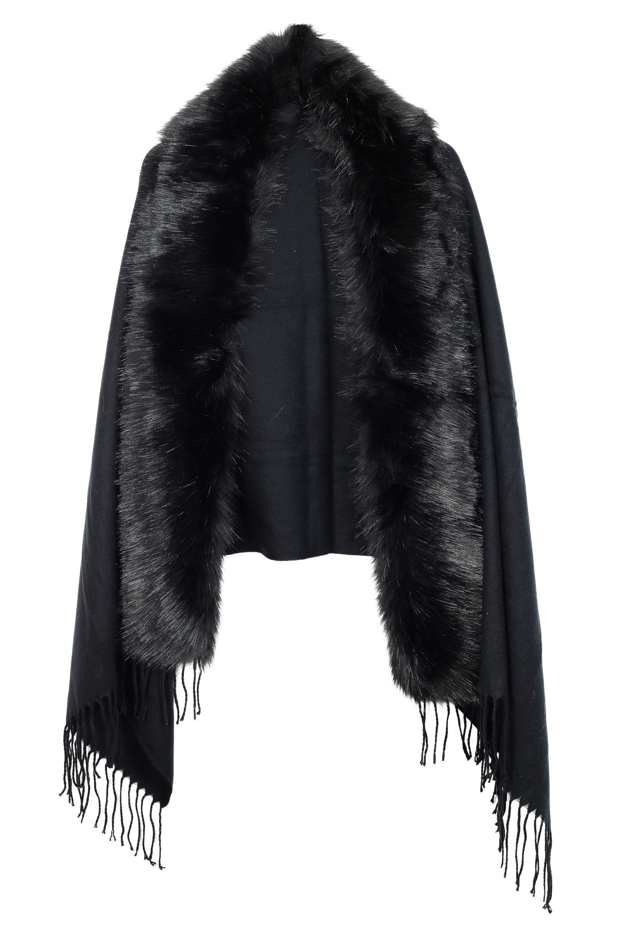 COLLEZIONE ALESSANDRO XXL-Schal "Elegant" 1 Stk. tlg. Poncho aus weichem St günstig online kaufen