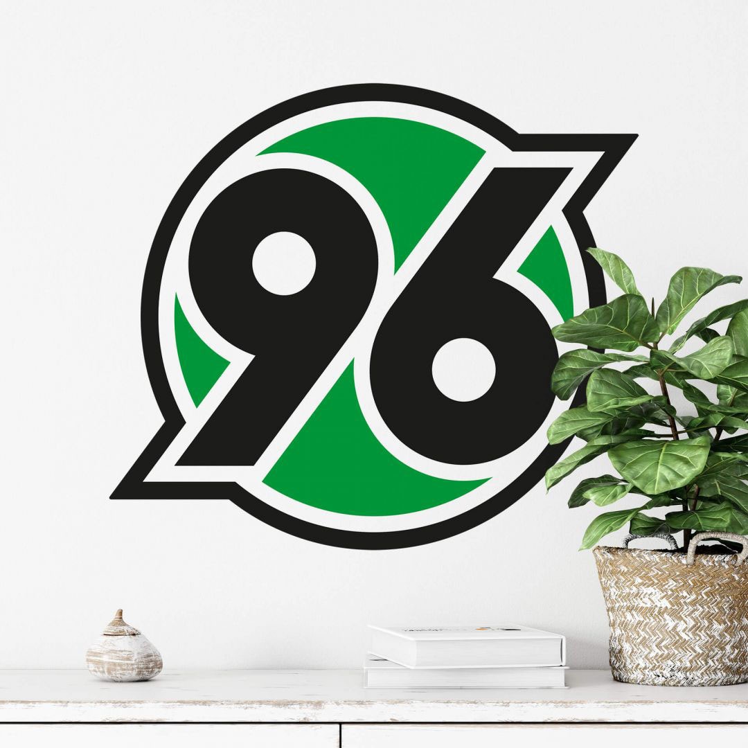 Wall-Art Wandtattoo »Fußball Hannover 96 Logo«, (1 St.), selbstklebend, entfernbar