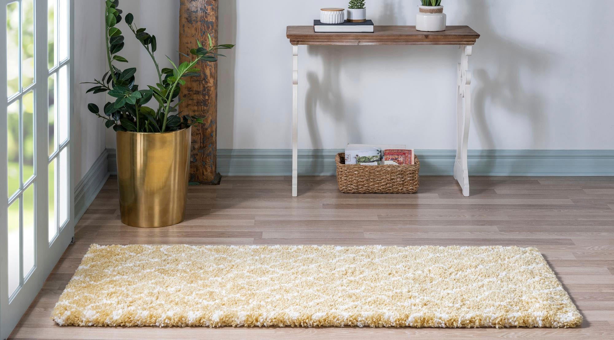 Myflair Möbel & Accessoires Hochflor-Läufer »Temara Shag Lagerräumung«, rechteckig, 51 mm Höhe, Teppich-Läufer, gewebt, weich & kuschelig