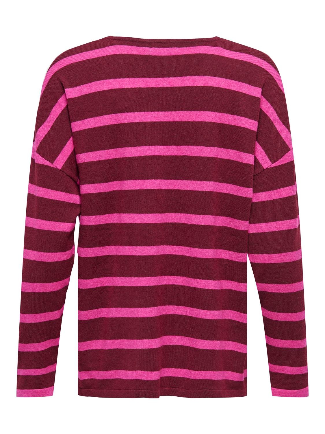 ONLY Strickpullover "ONLAMALIO LIFE LS V-NECK KNT" günstig online kaufen