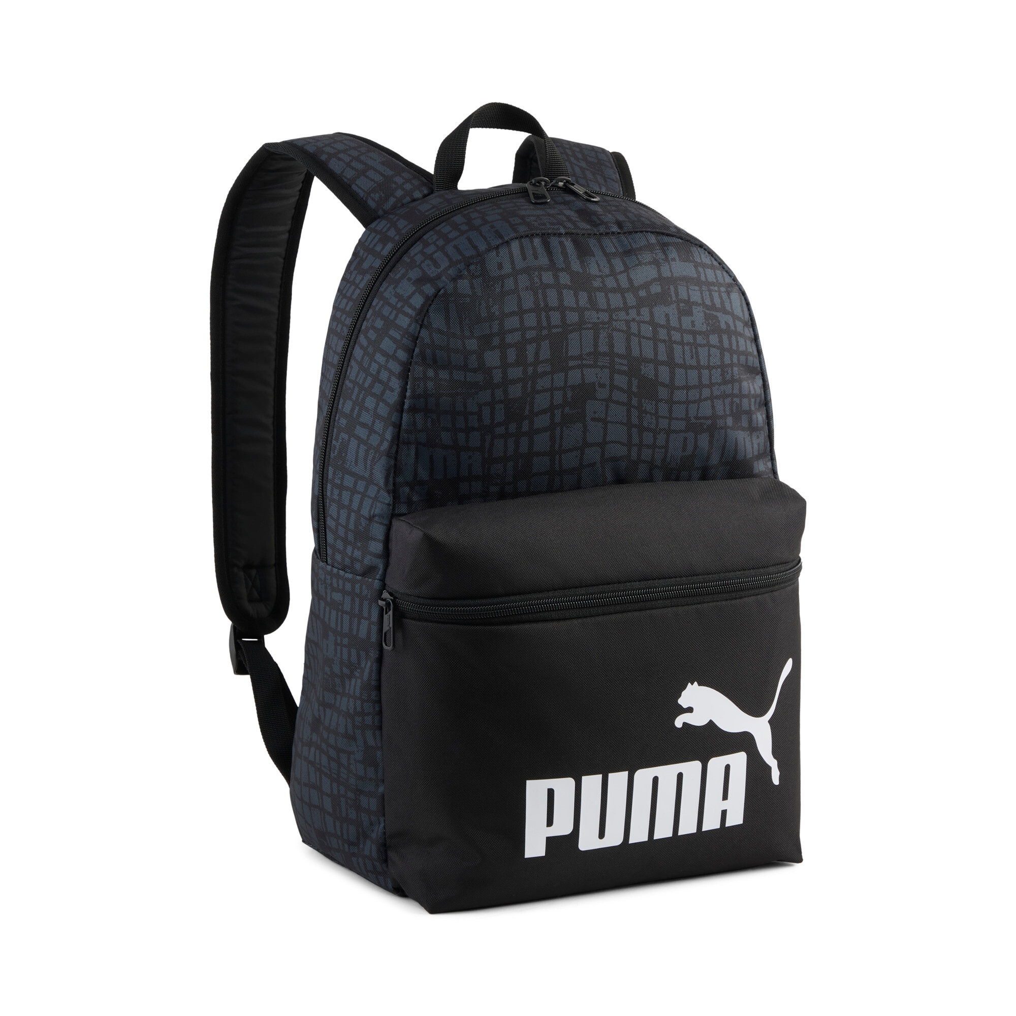 PUMA Rucksack »PHASE AOP BACKPACK« mit geräumigem Hauptfach, mit vorderer Reißverschlusstasche