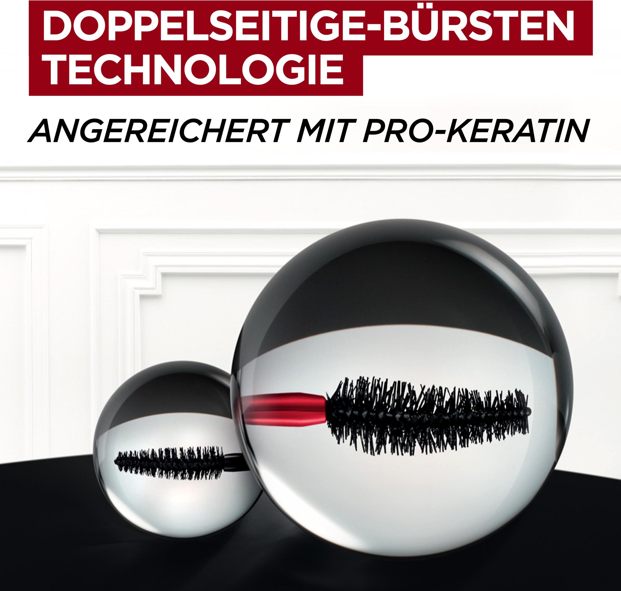 L'ORÉAL PARIS Mascara »ProXXL Lift Mascara schwarz«, mit Pro-Keratin-Formel