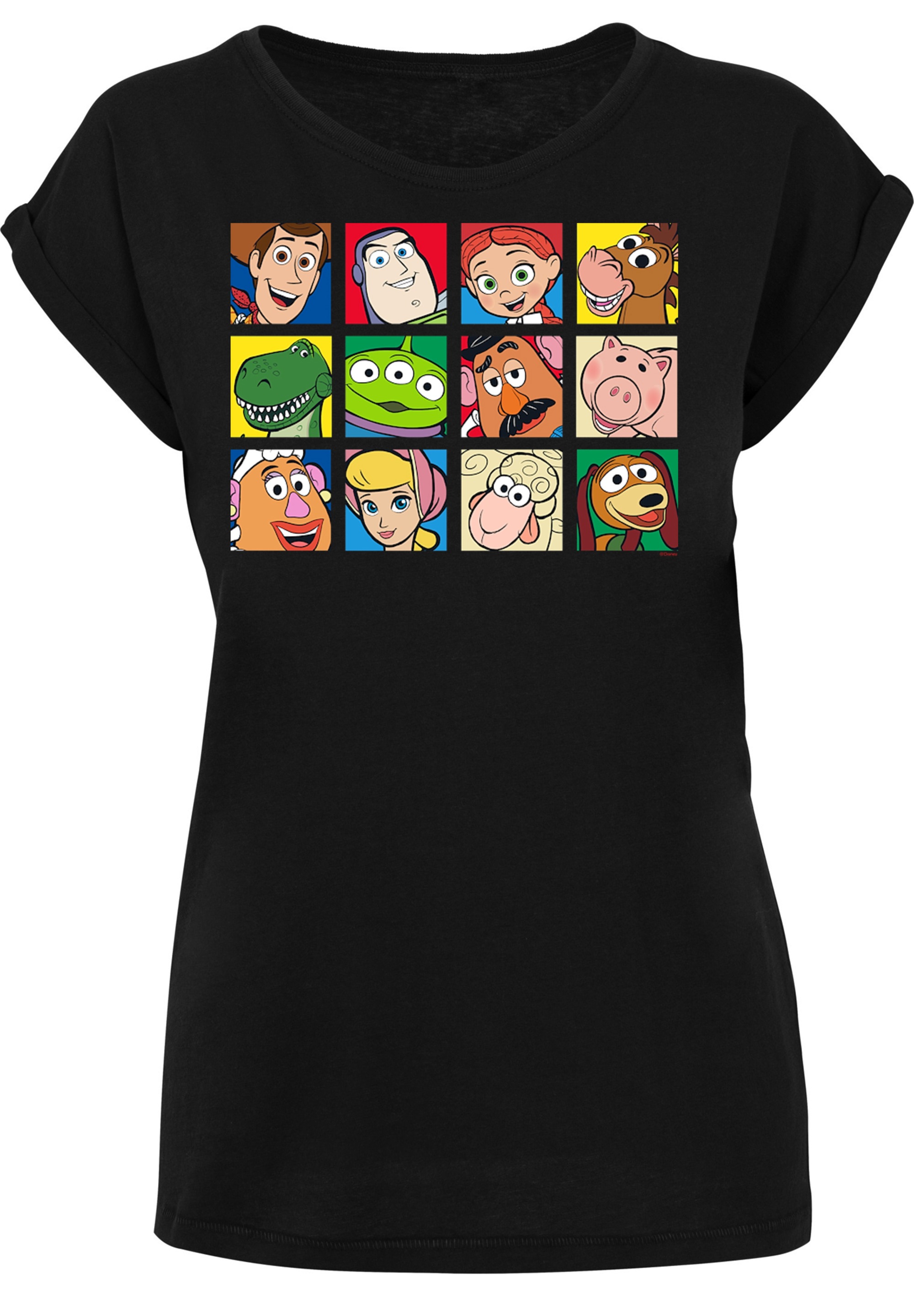 F4NT4STIC T-Shirt "Disney Toy Story Woody Buzz Aliens Rex", Damen,Premium M günstig online kaufen