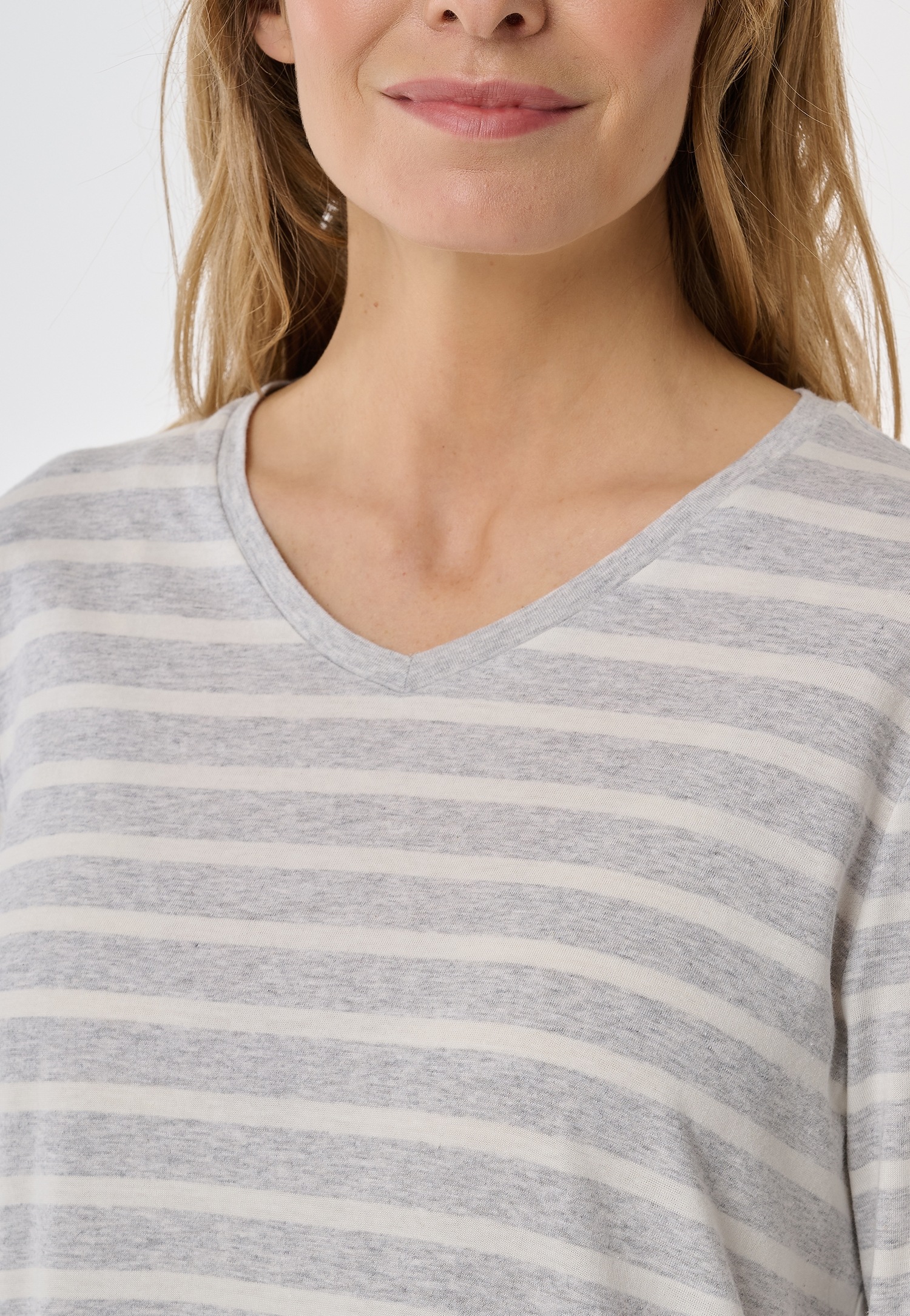 Schiesser Nachthemd »"Casual Essentials"«, (Packung), mit leichtem V-Ausschnitt