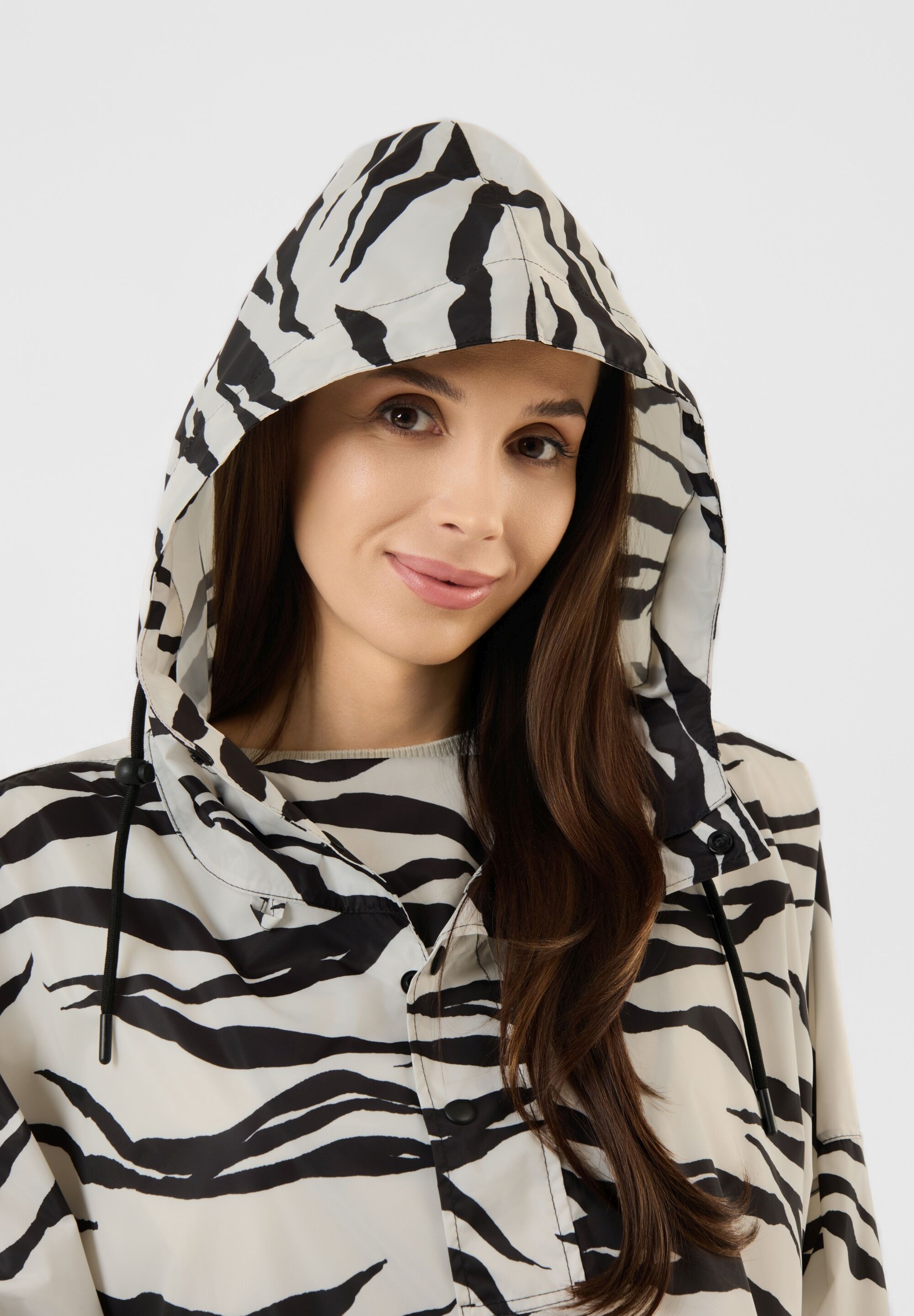 Codello Regenjacke »Codello Poncho« ohne Kapuze mit Tigermuster