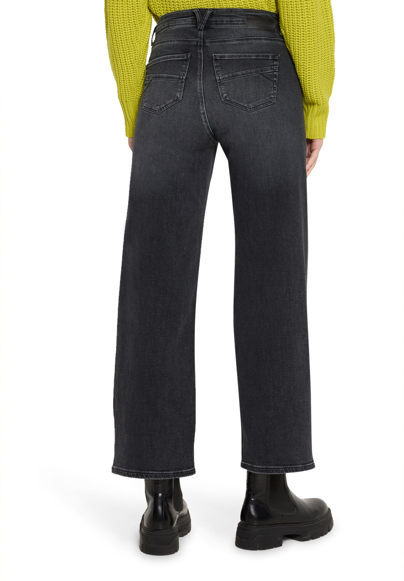 Betty&Co High-waist-Jeans »Damen High Waisted-Jeans mit Strass«