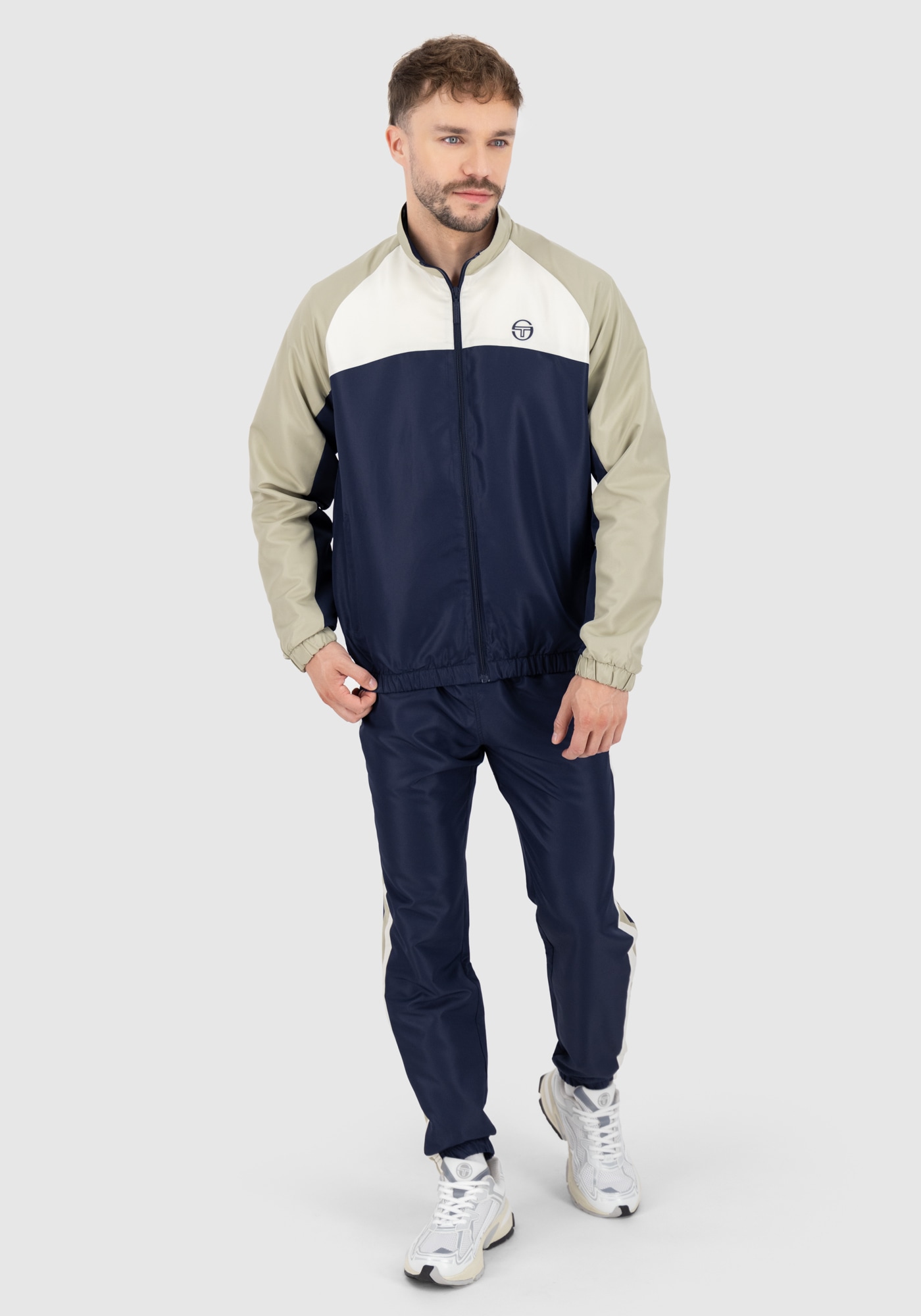 Sergio Tacchini Trainingsanzug »METROPOLIS TRACKSUIT Herren«, Trainingsanzug Herren, Tracksuit, Retro, Outdoor, Jogging, Streetwear