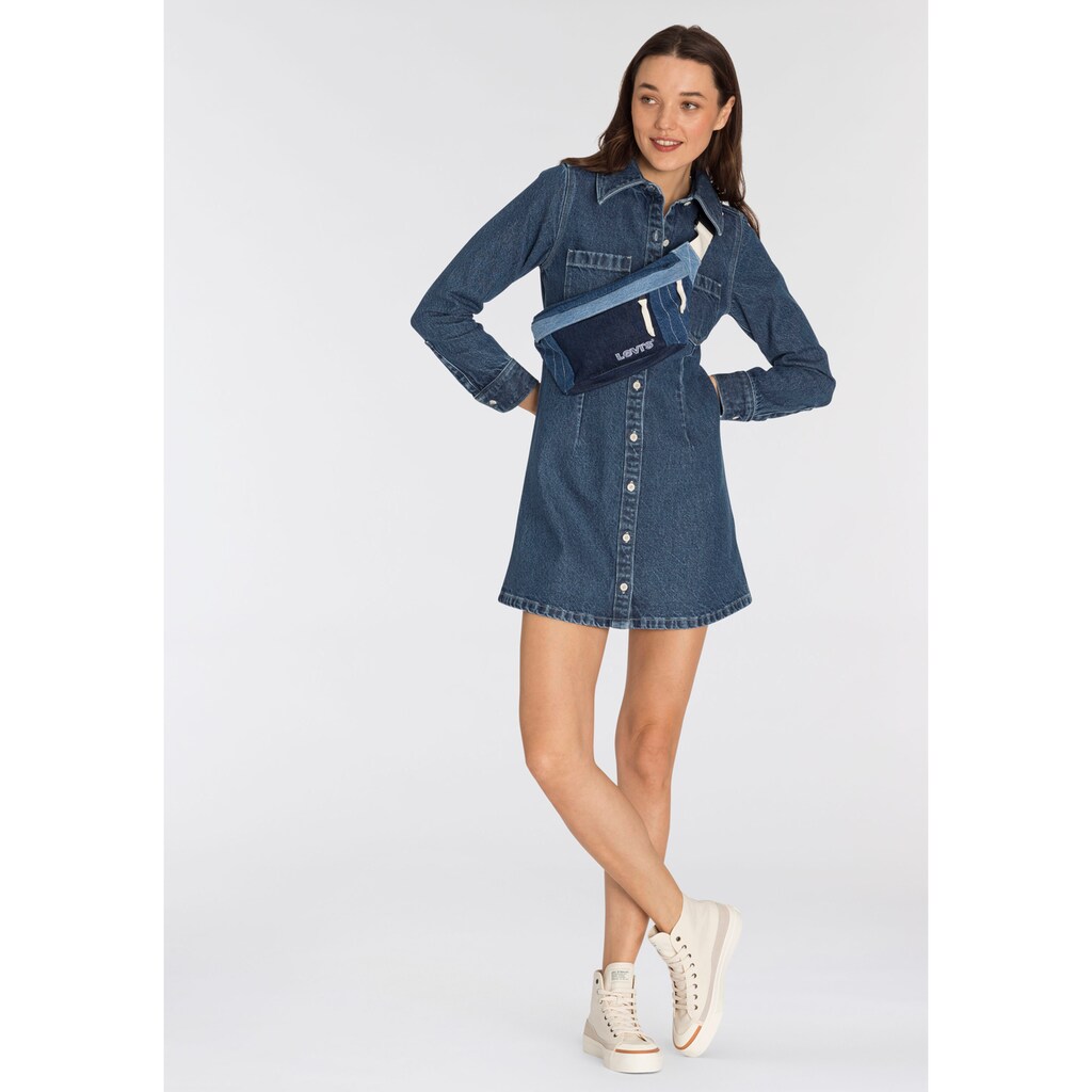 Damenmode Kleider Levi's® Minikleid »SABINE MINI DRESS« mid-blue Damenmode Kleider Levi's® Minikleid »SABINE MINI DRESS« mid-blue