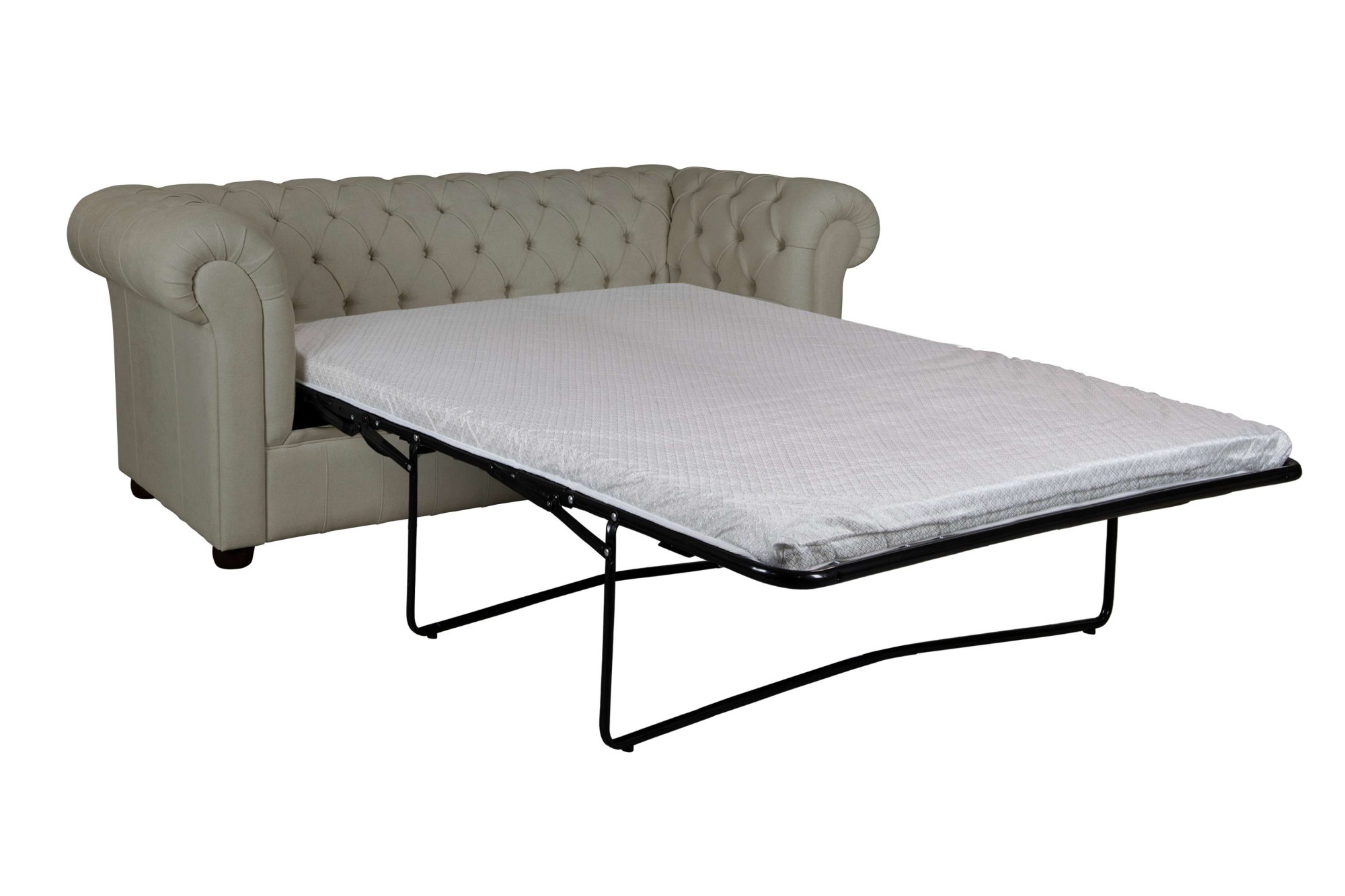 Home affaire 3-Sitzer »CHARENTE, optionale Schlafsofa, Chesterfield-Sofa, Bettfunktion«, mit edler Knopfheftung und typischen Armlehnen, B/T/H 198/89/74 cm