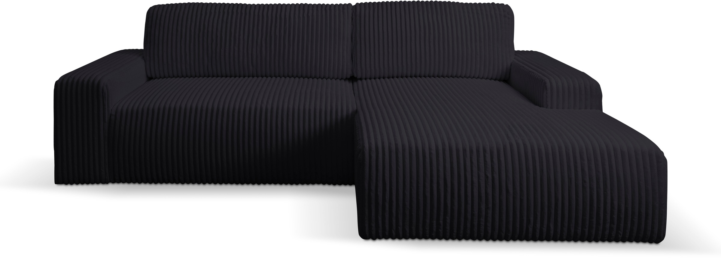 WERK2 Ecksofa "Rotterdam-L, kuschelweicher Cord oder Breitcord, L-Form, Bre günstig online kaufen