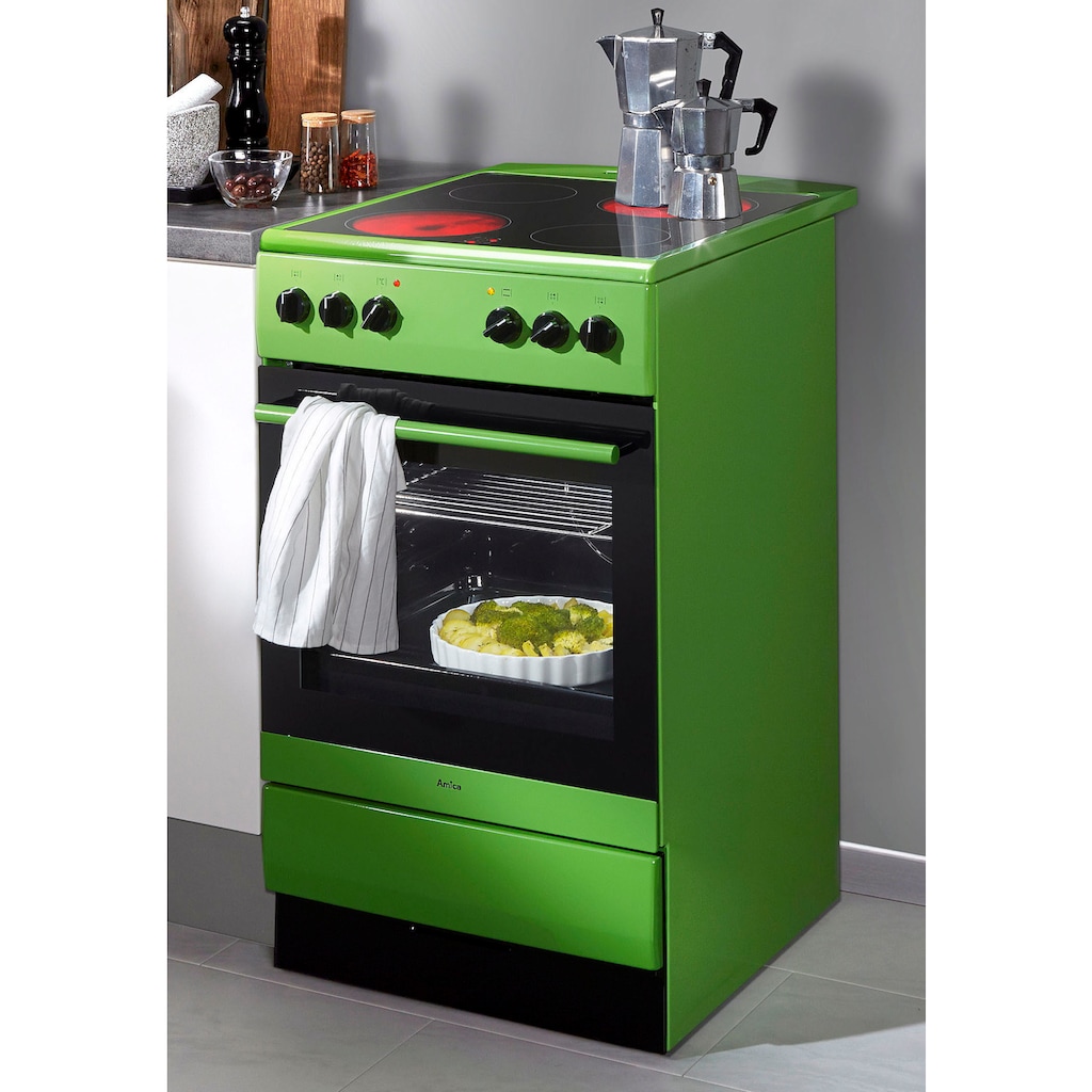 Amica Elektro-Standherd »SHC 11508 G«, SHC 11508 G, Steam Clean