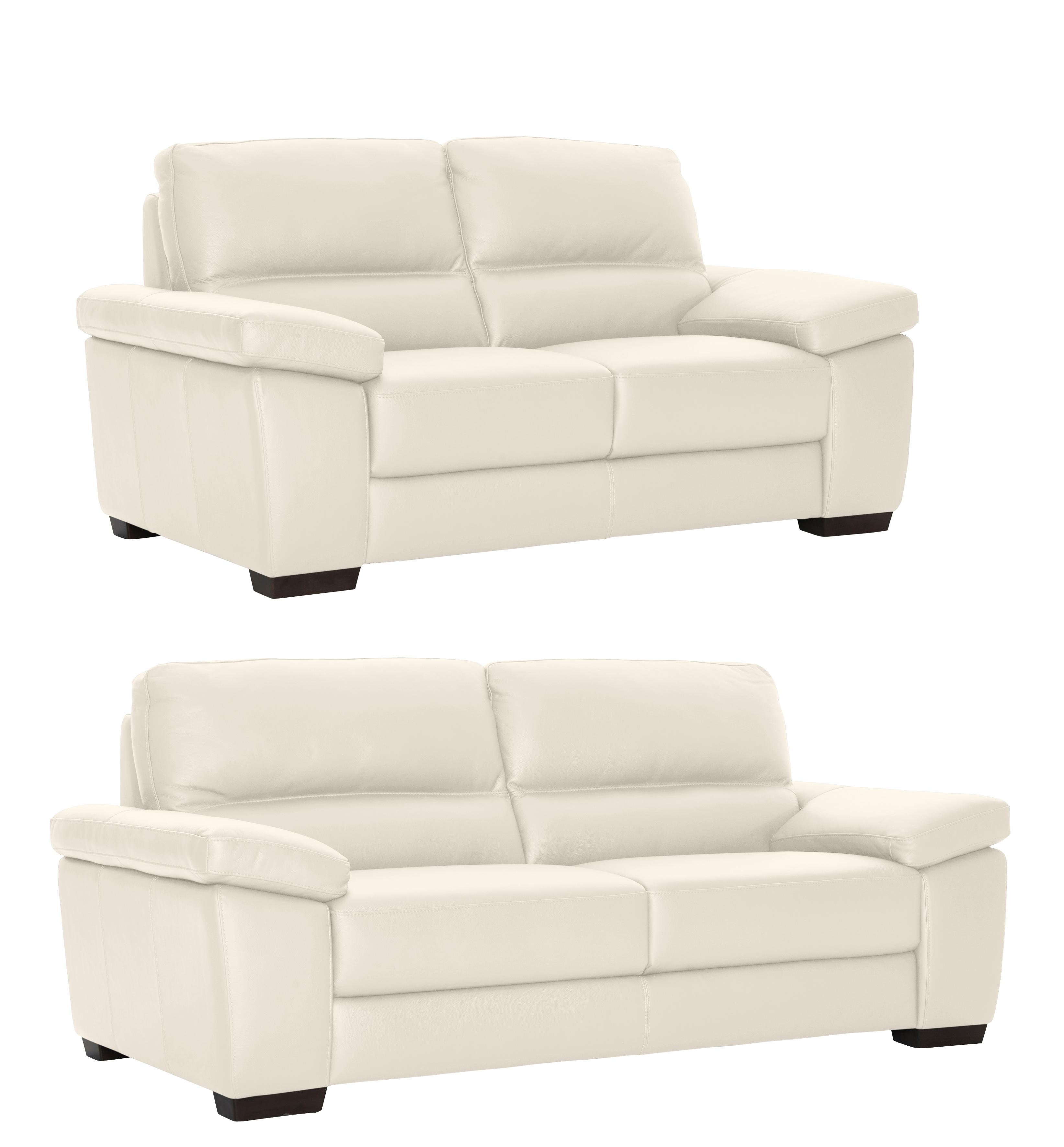 Thumbnail - CALIA ITALIA Polstergarnitur "Gaia, hochwertige Garnitur aus 2-Sitzer und 3-Sitzer, edles Design" Set, 2 Stk. tlg. Leder...