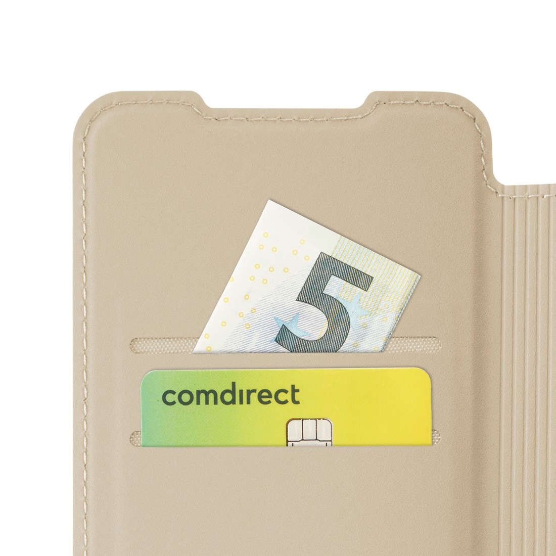 Hama Smartphone-Hülle »Handytasche für Samsung Galaxy S26« Smartphones 2 Kartenfächer, Anti-Haft-Oberfläche, kratzfest, Rundumschutz