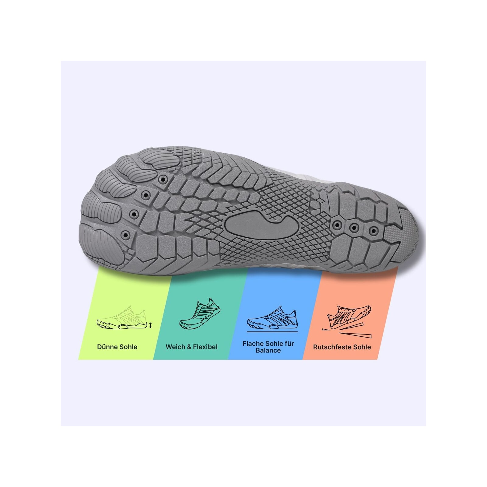 DOTALES Barfußschuh »Balancestep Barfußschuhe Damen & Herren Barfußschuhe«, Minimalschuhe