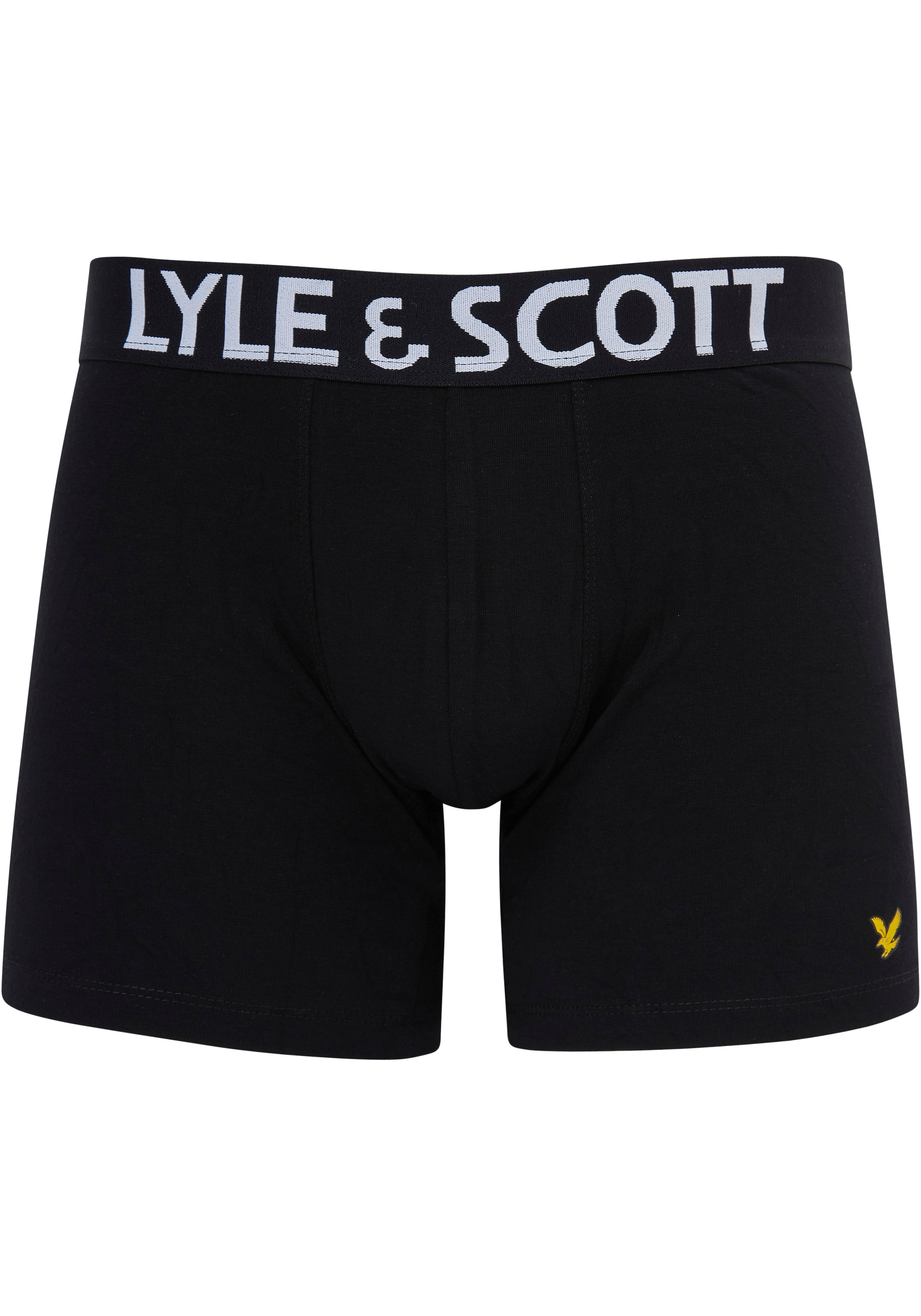 Lyle & Scott Boxershorts »DANIEL«, (Packung, 3 St.), mit Logo-Elastikbund