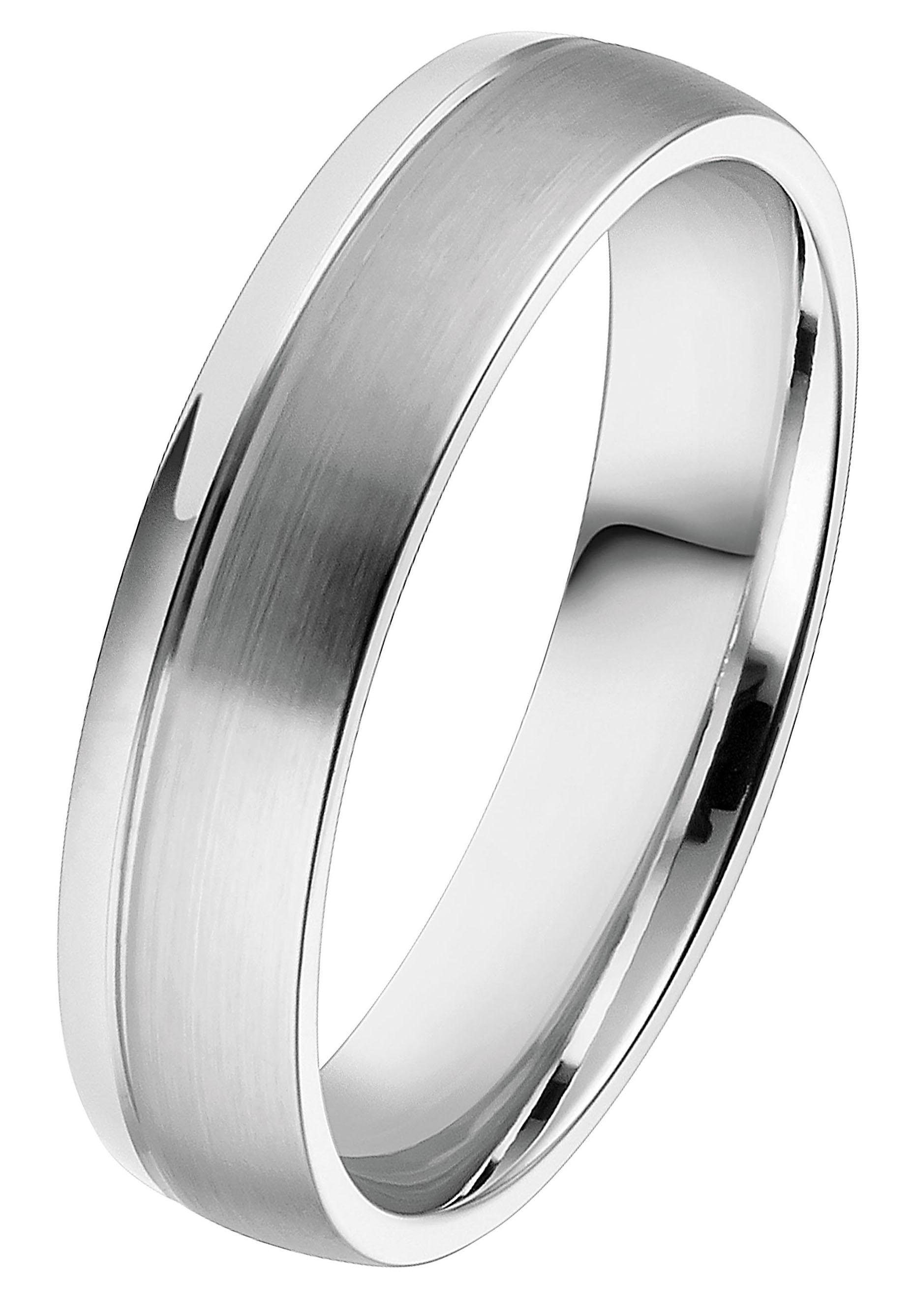 DOOSTI Trauring »Schmuck Geschenk Silber 925 Trauring Ehering Partnerring LIEBE«, Made in Germany, wahlweise mit oder ohne Brillanten