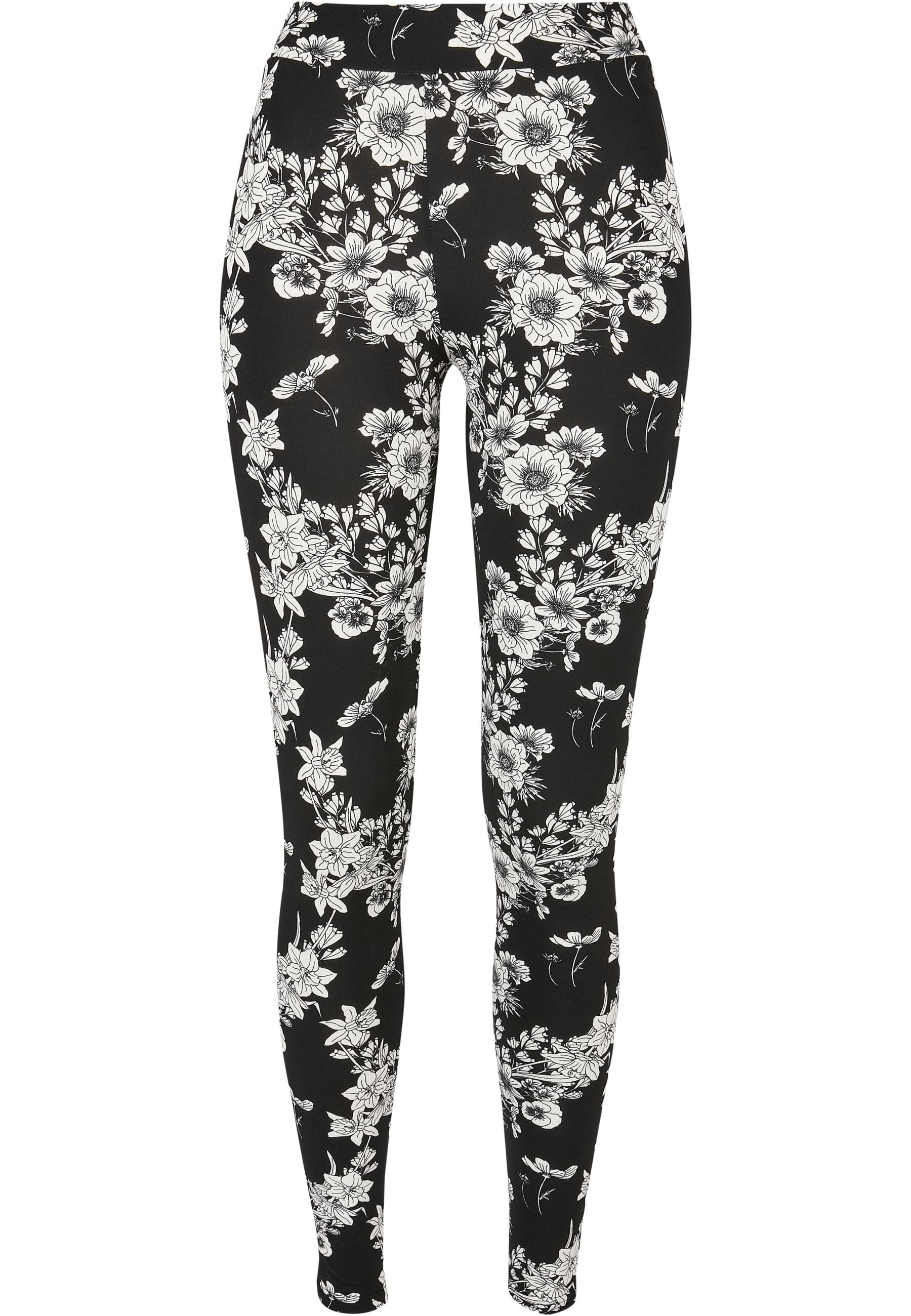 URBAN CLASSICS Leggings "Urban Classics Damen Ladies Soft AOP Leggings", (1 tlg.)