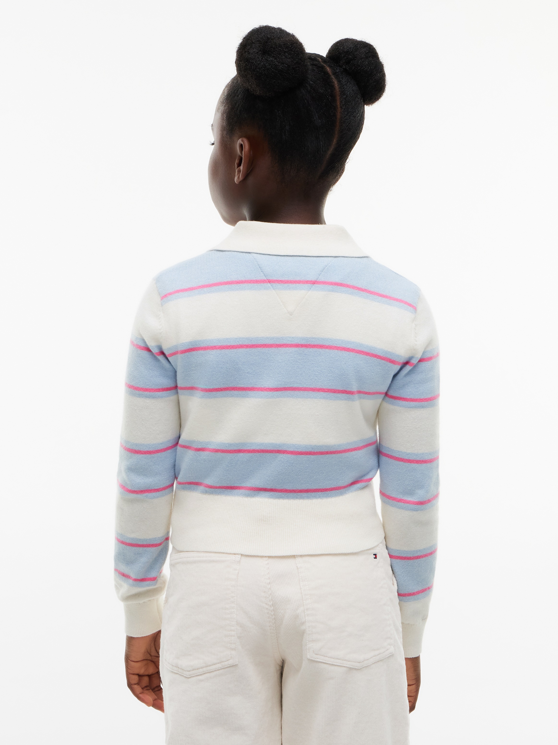 Tommy Hilfiger Strickpullover Polokragen, Regular Fit, Kinder bis 16 Jahre