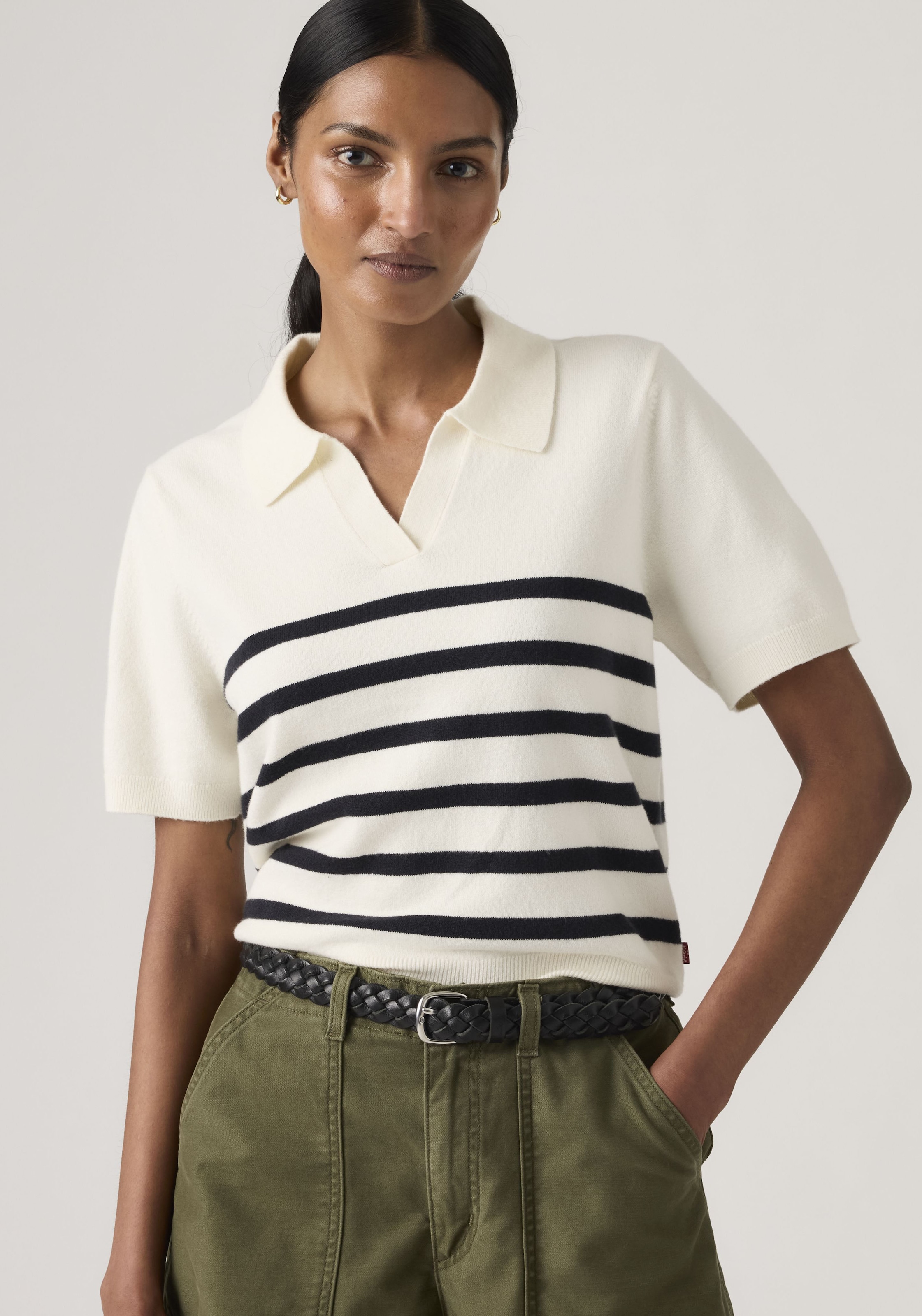 Levis Kurzarmpullover "SUPER SOFT POLO SWEATER" günstig online kaufen