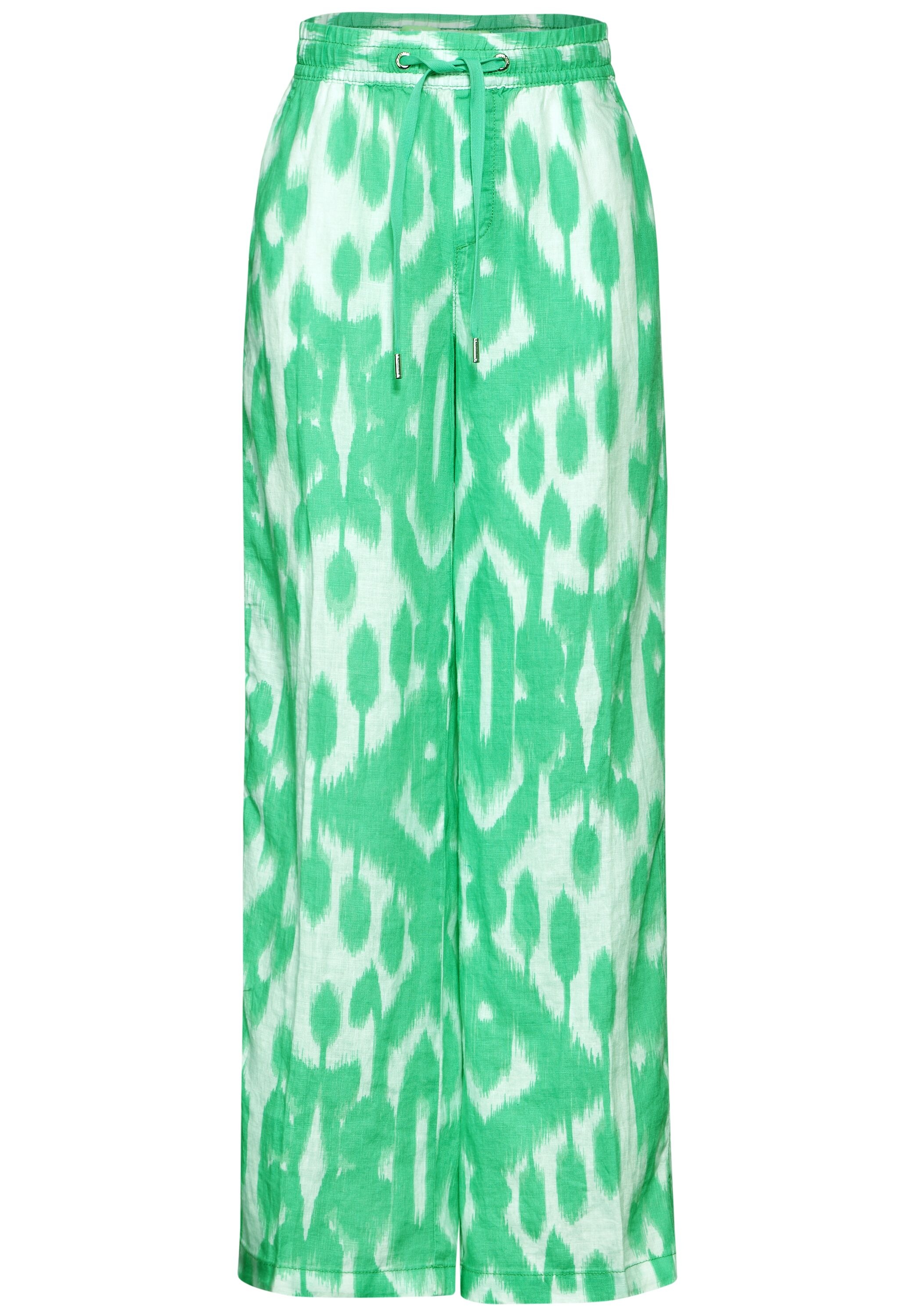 STREET ONE Stoffhose, aus Leinen