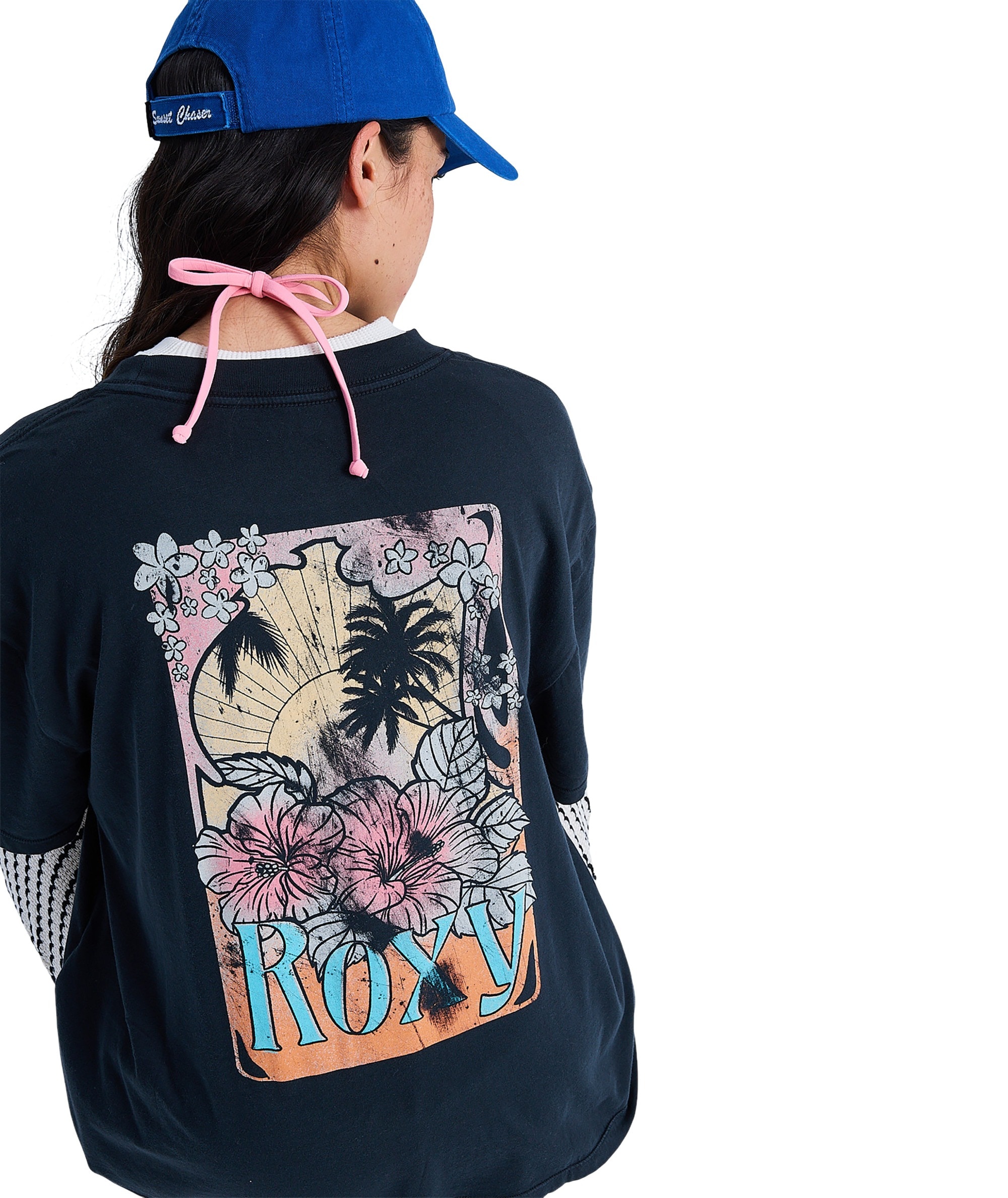 Roxy T-Shirt »TALLOVERSIZE WASHED« Kurzarm, lässiger Stil, für Alltag und entspannte Aktivitäten