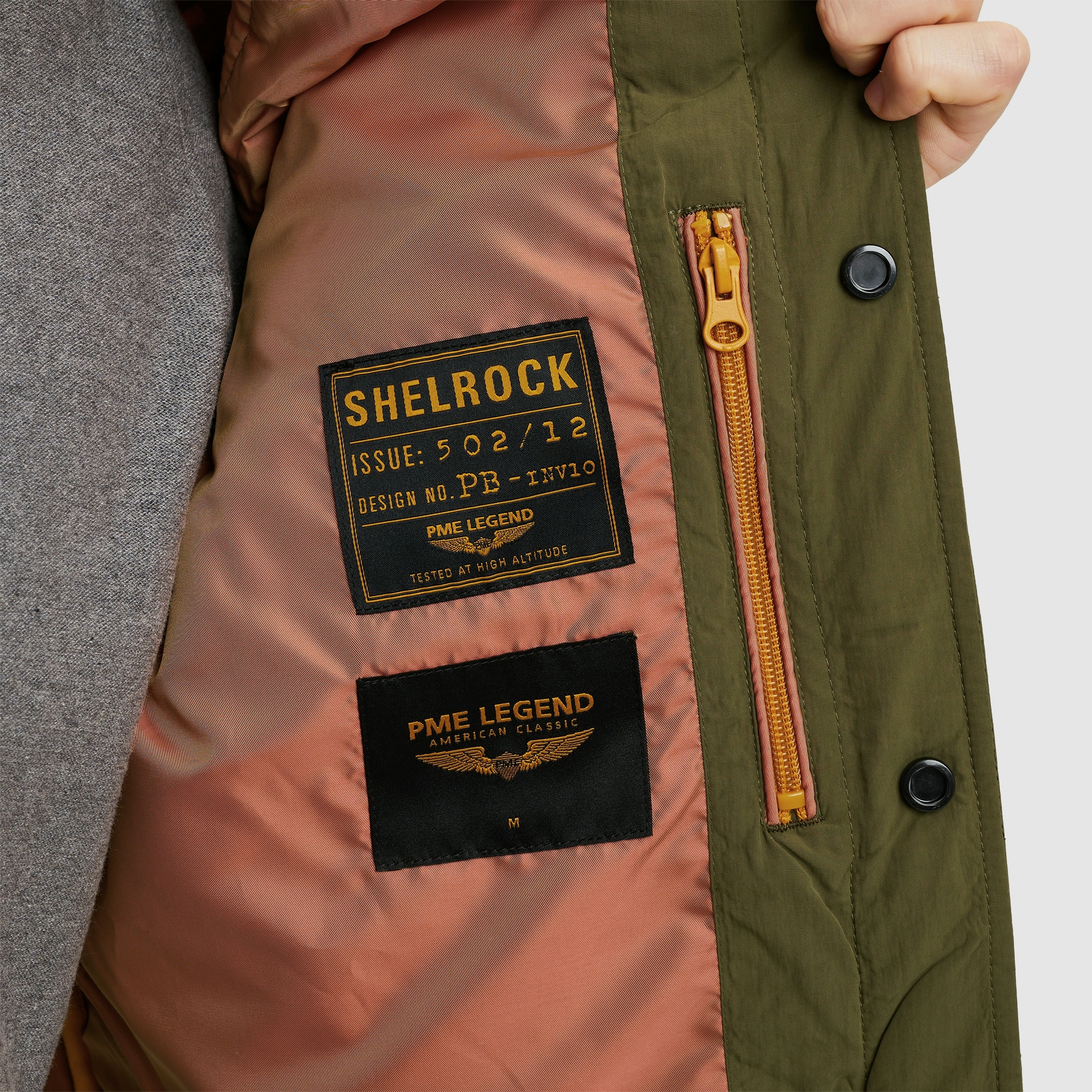 PME LEGEND Outdoorjacke, mit Strukturmuster