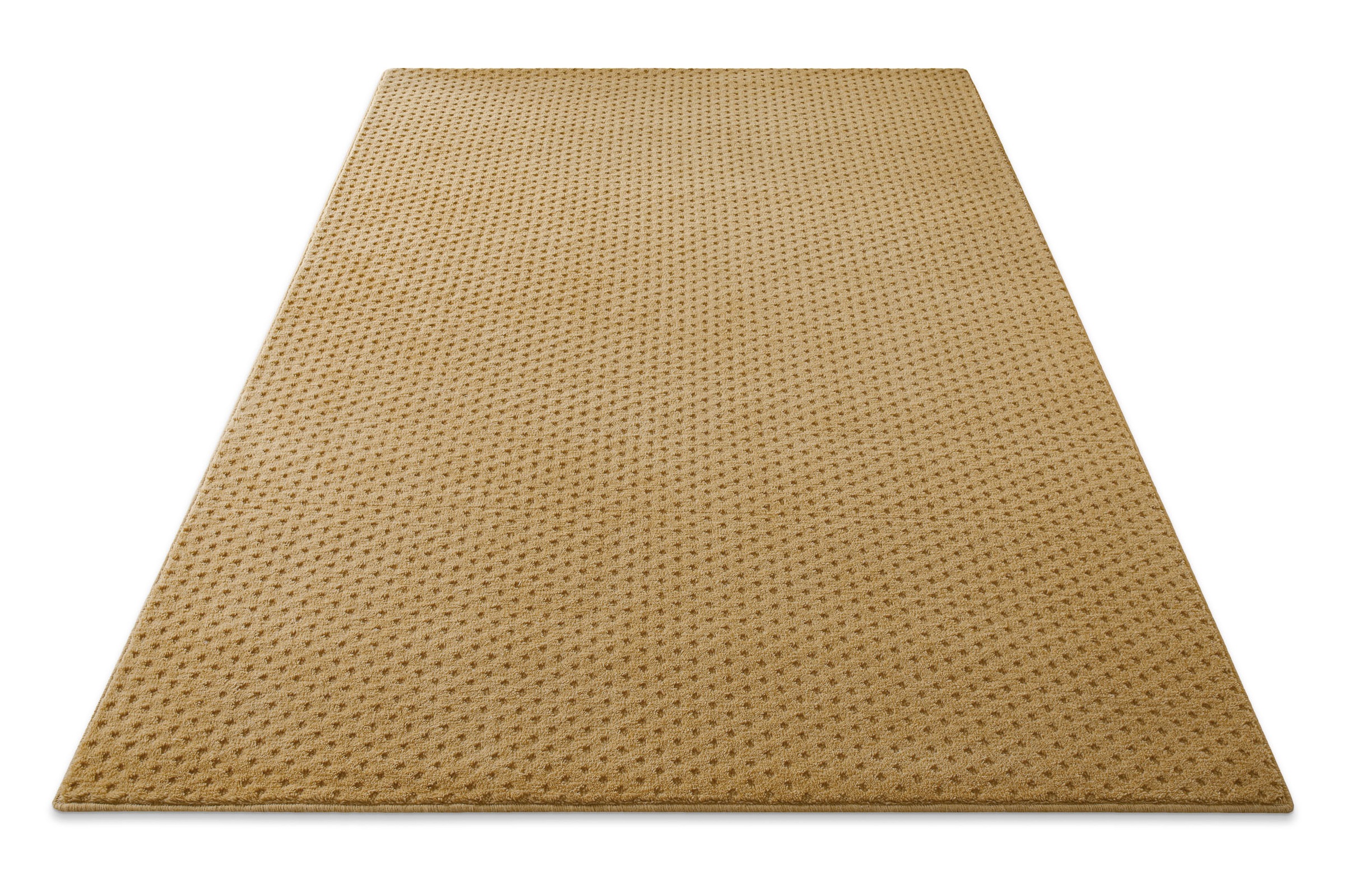 Thumbnail - Wecon home Teppich "Castello THREE" rechteckig 7 mm Höhe Schurwolle, Kurzflor mit Hoch-Tief-Effekt, Wohnzimmer, Punktmus...