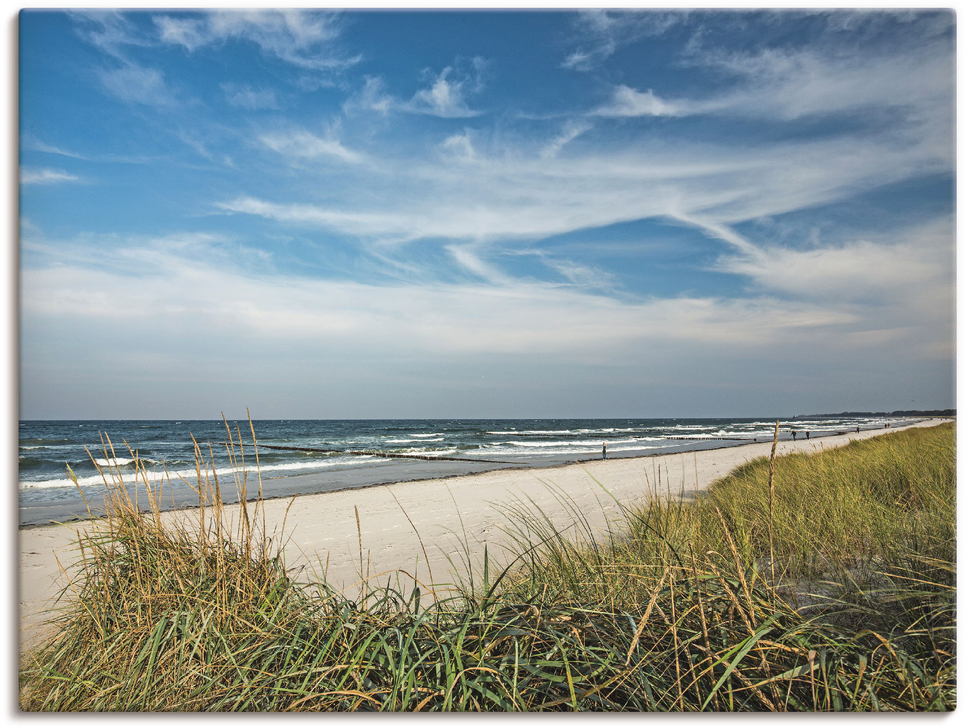 Artland Wandbild "Urlaubfeeling" Strand 1 Stk. tlg.