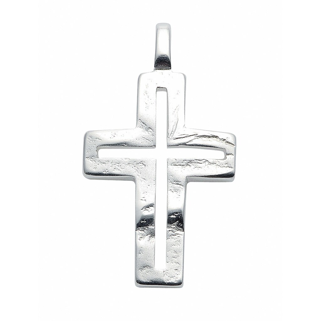 Adelia´s Kette mit Anhänger »925 Silber Kreuz Anhänger« Schmuckset Set mit Halskette Adelia´s Kette mit Anhänger »925 Silber Kreuz Anhänger« Schmuckset Set mit Halskette
