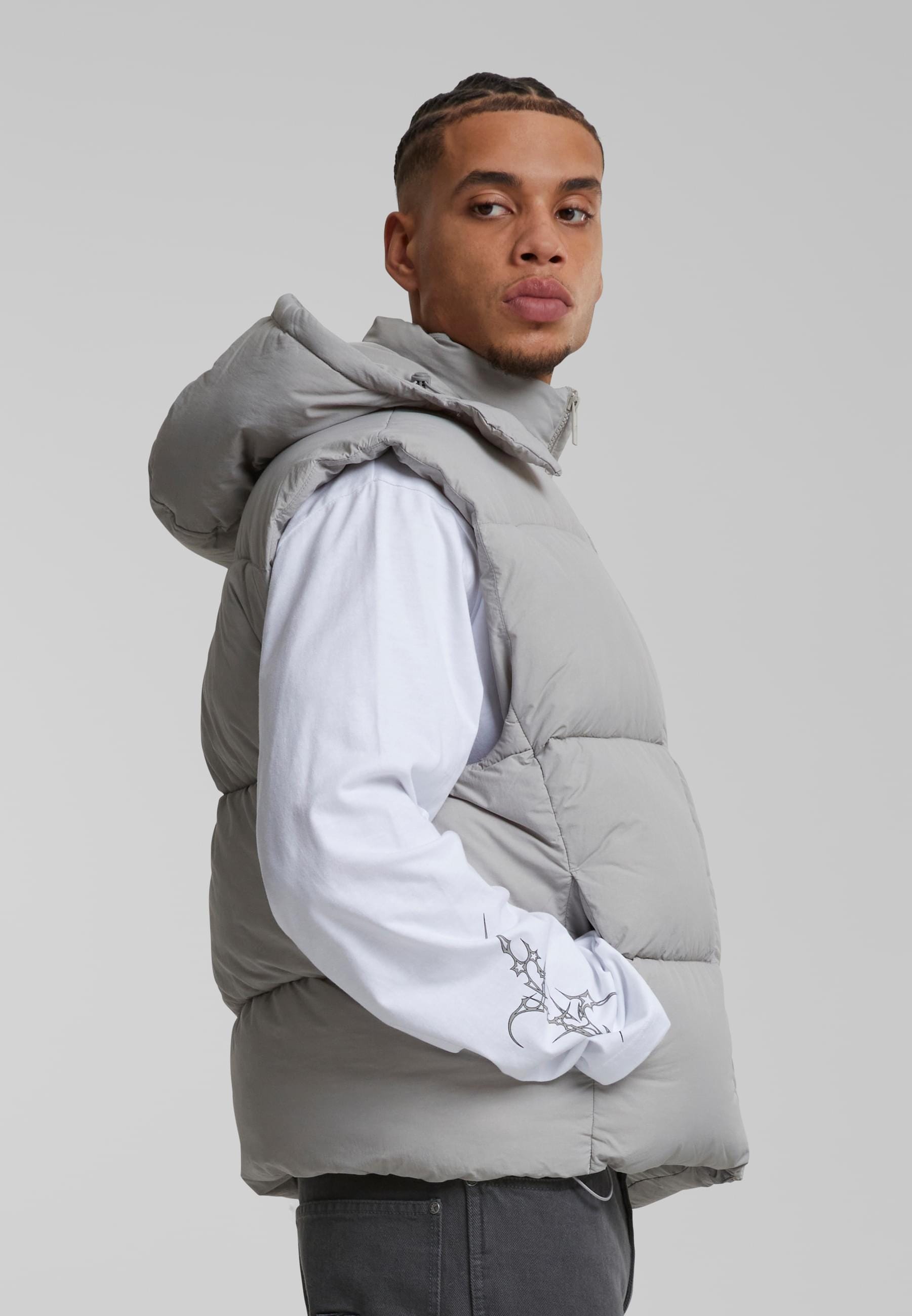 Karl Kani Steppweste »Karl Kani Karl Kani Small Signature Puffer Vest«, (1 tlg.)