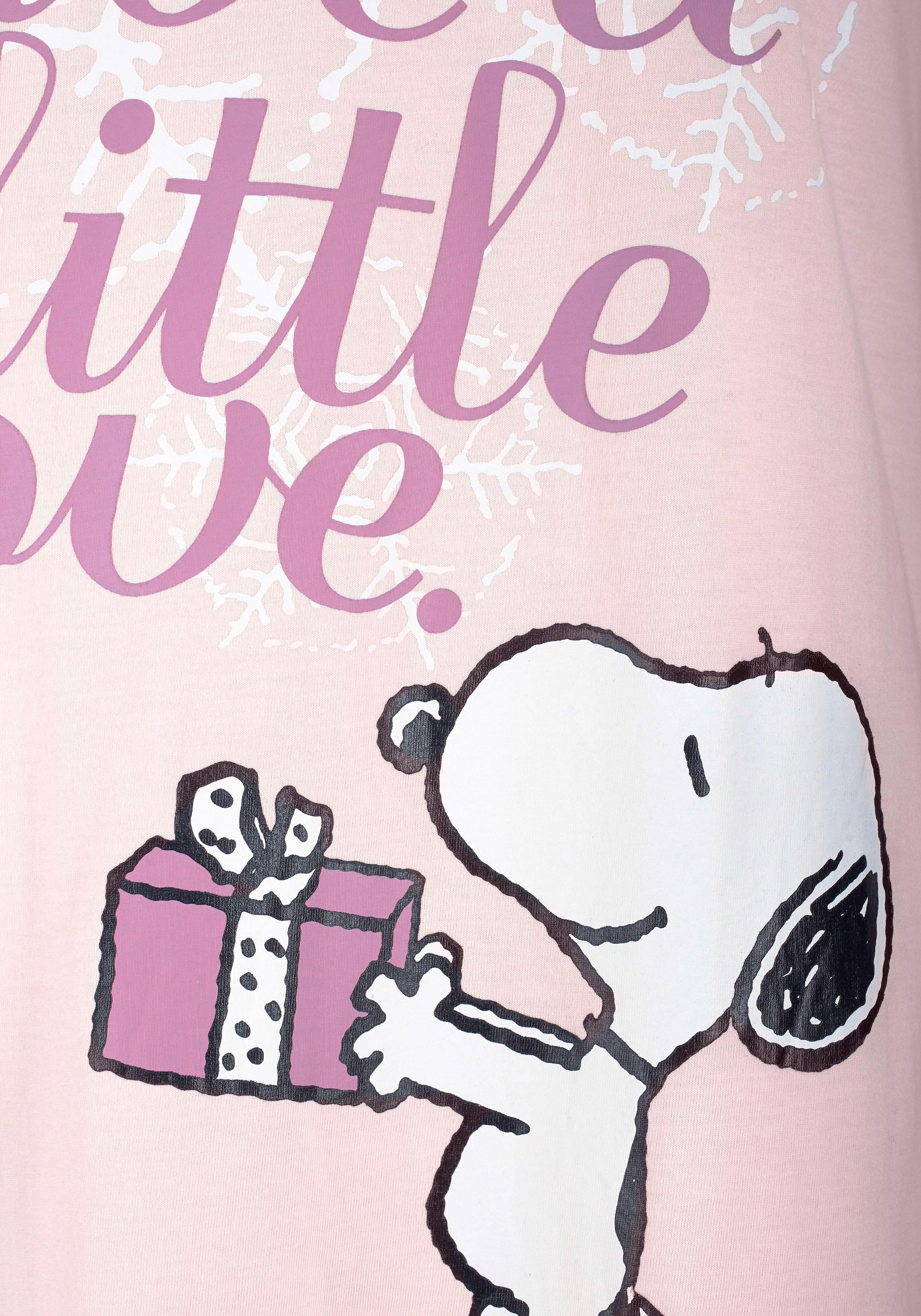 Peanuts Sleepshirt, mit Snoopy-Print in Minilänge bestellen | BAUR