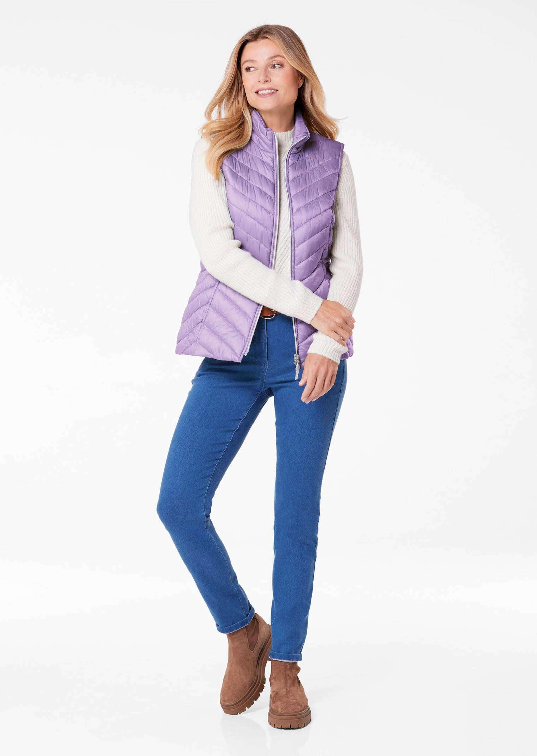 GOLDNER Kurzweste »Kurzgröße Weste mit leichter Wattierung«