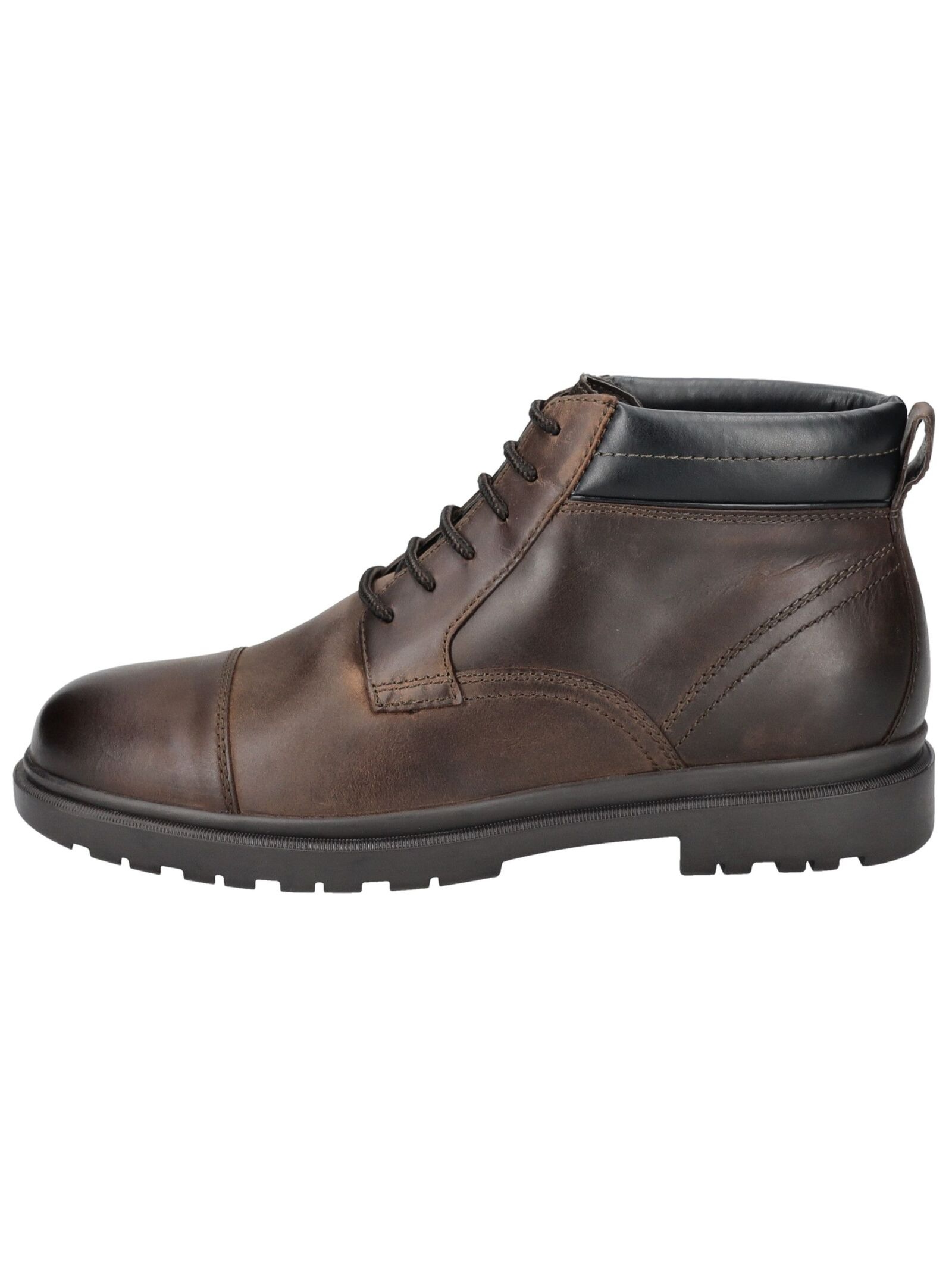 Geox Schnürstiefelette "Geox Stiefelette Leder/Synthetik" günstig online kaufen