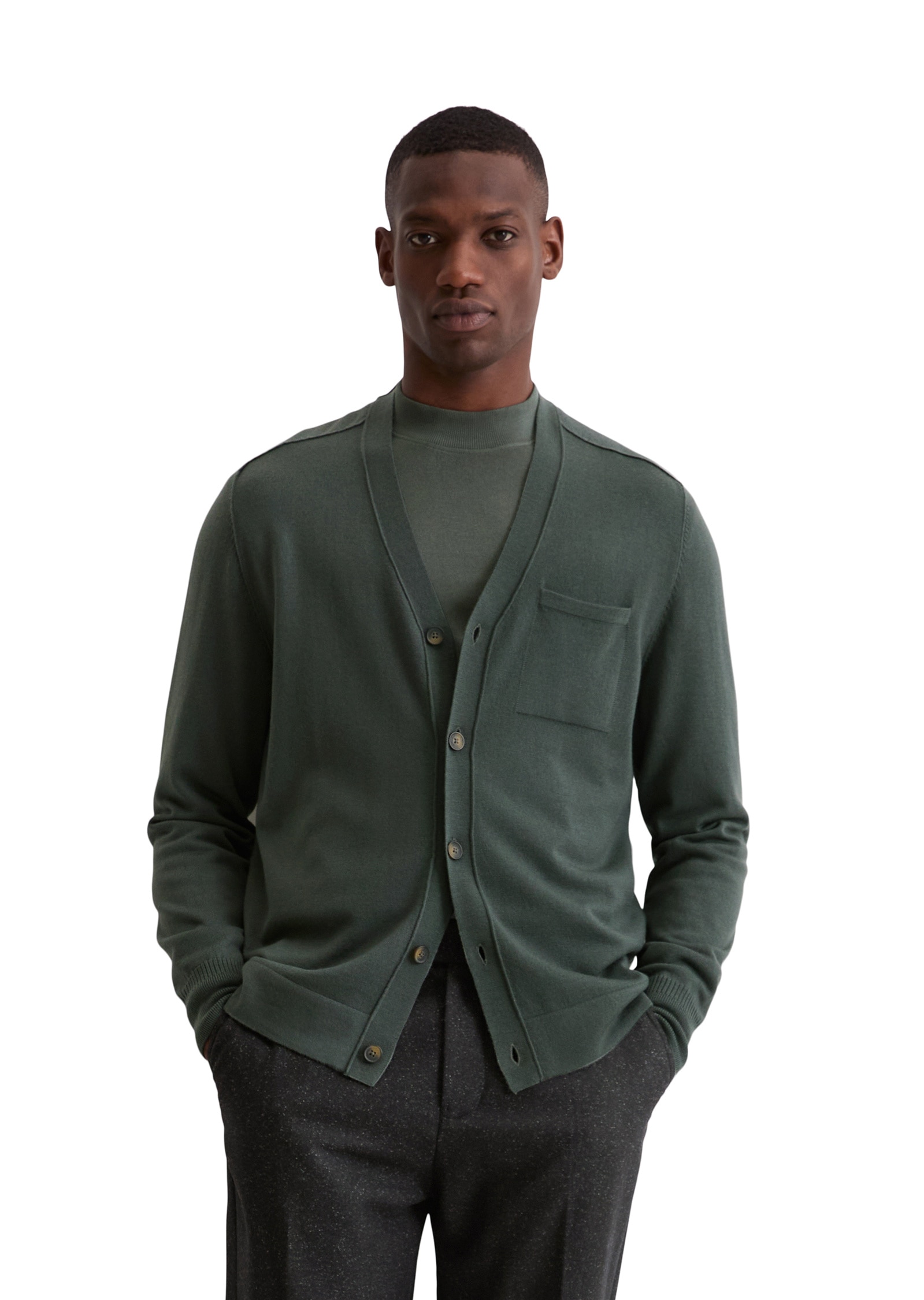 Marc OPolo Cardigan "aus weicher Merinowolle" günstig online kaufen