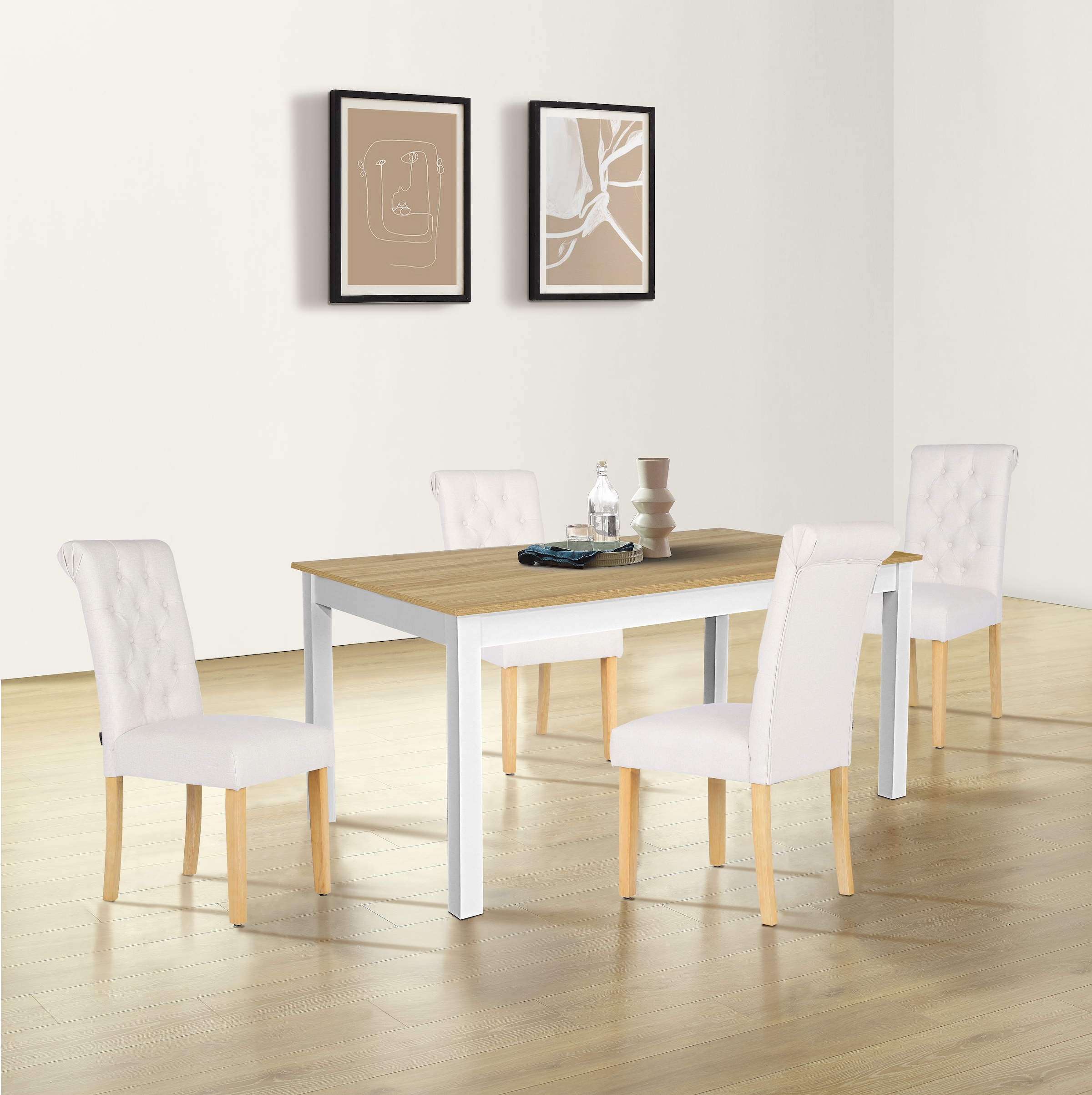 Home affaire Esszimmerstuhl "Liao, TOPSELLER, 2er-Set", (Set), pflegeleicht günstig online kaufen