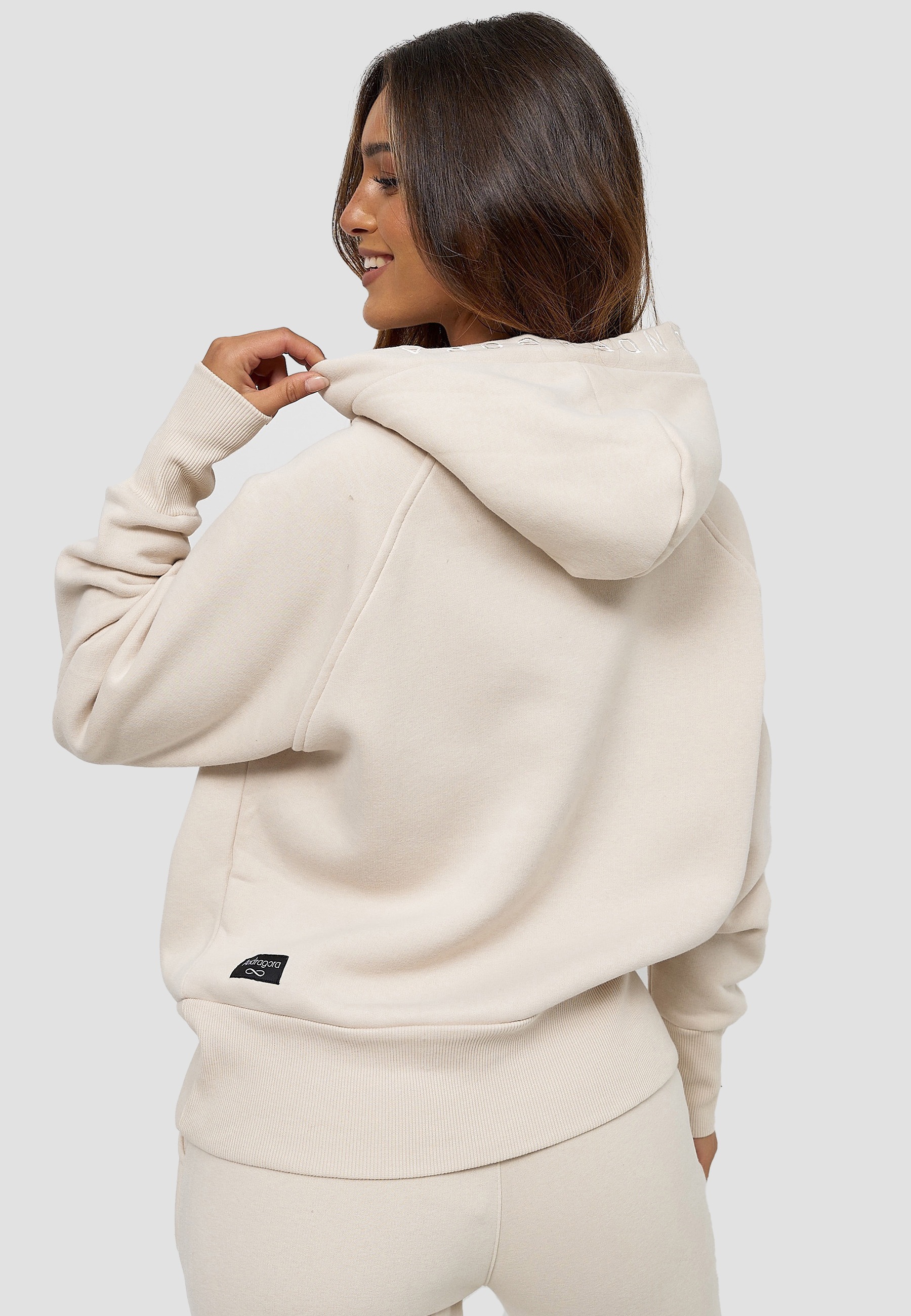 Decay Kapuzensweatshirt, mit dezentem Frontprint