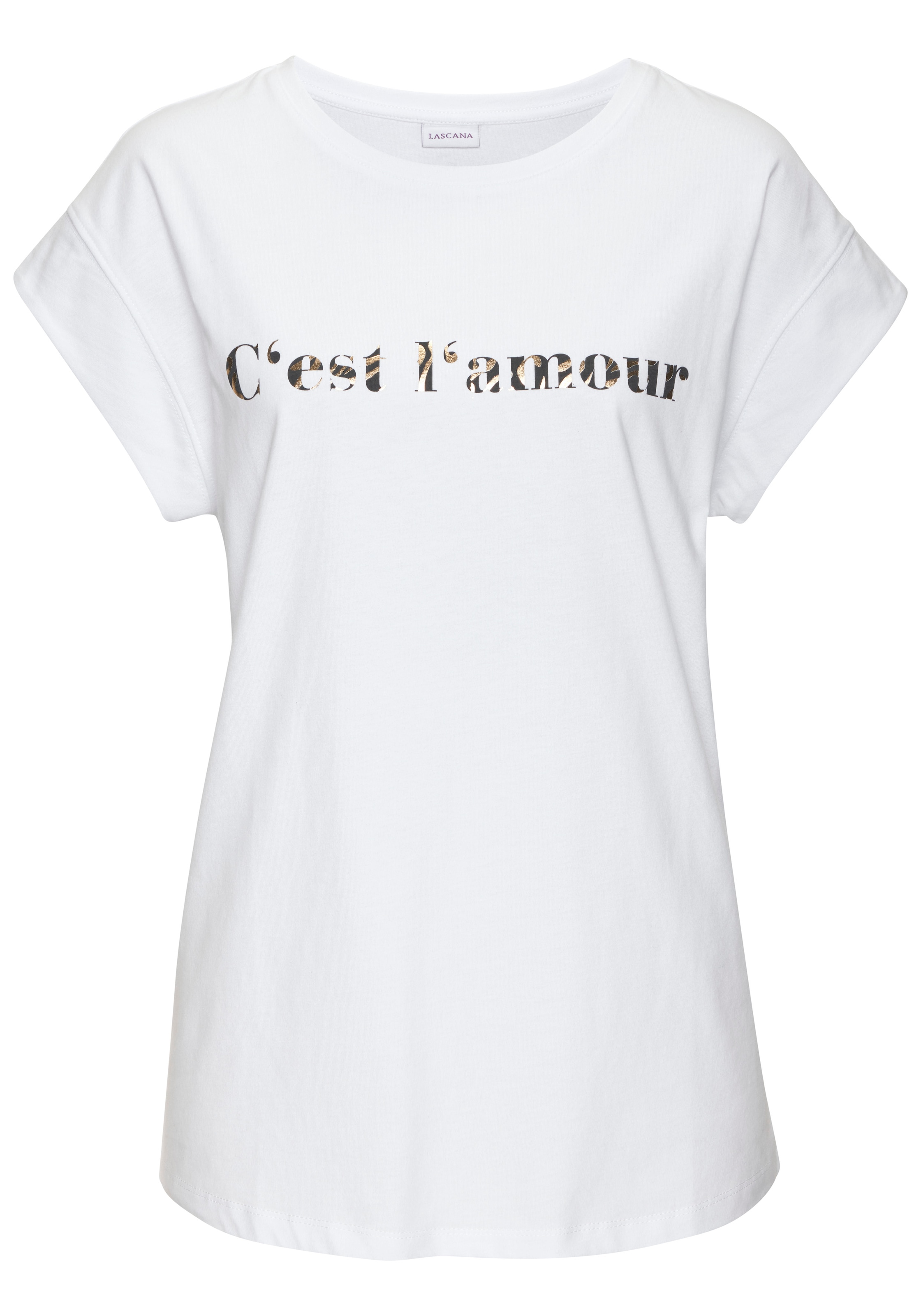 LASCANA Kurzarmshirt günstig online kaufen