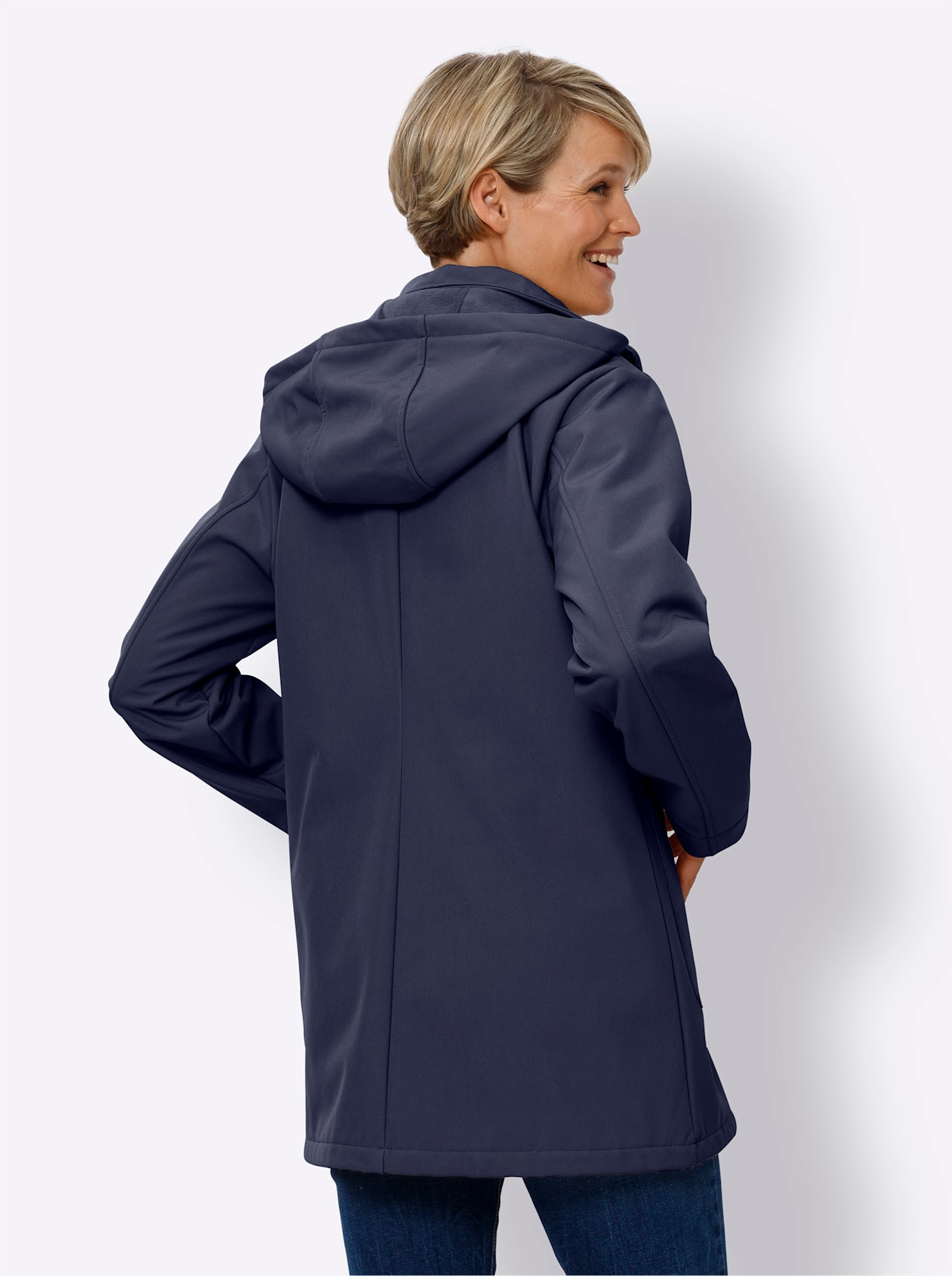 Classic Basics Softshelljacke, mit Kapuze