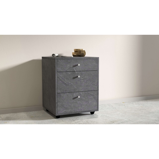 Tecnos Rollcontainer »Esse«, (1 St.), mit 3 Schubladen,  Schreibtischcontainer, Höhe 61 cm | BAUR