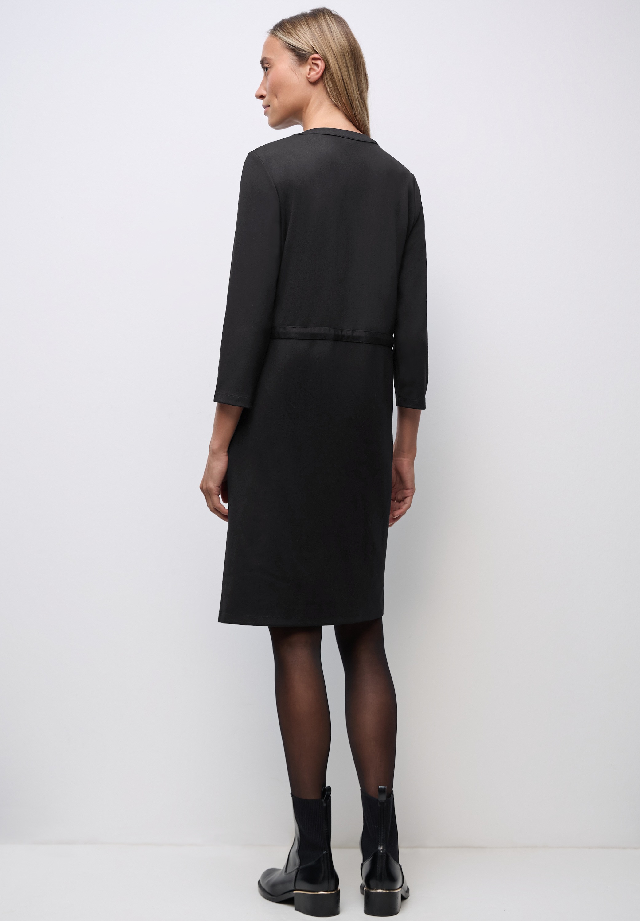 STREET ONE Jerseykleid Ohne Taschen knielang