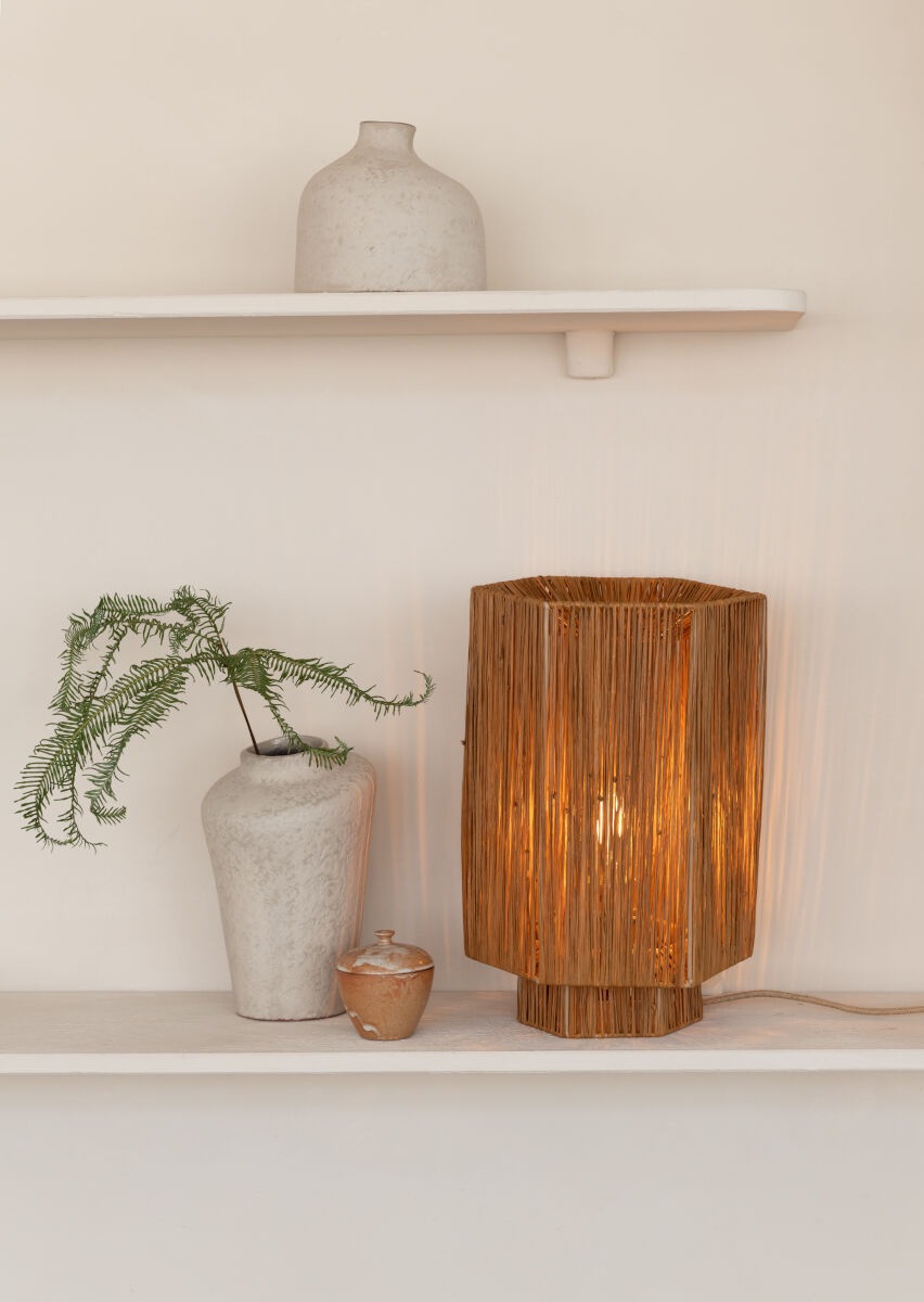 GOOD&MOJO Tischleuchte »PANTANAL«, 1 flammig, Leuchtmittel E27 | LED wechselbar, Nachhaltig