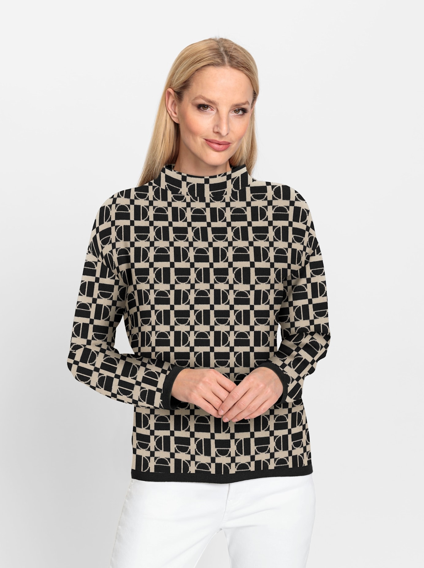 heine Jacquardpullover »Jacquard-Pullover«