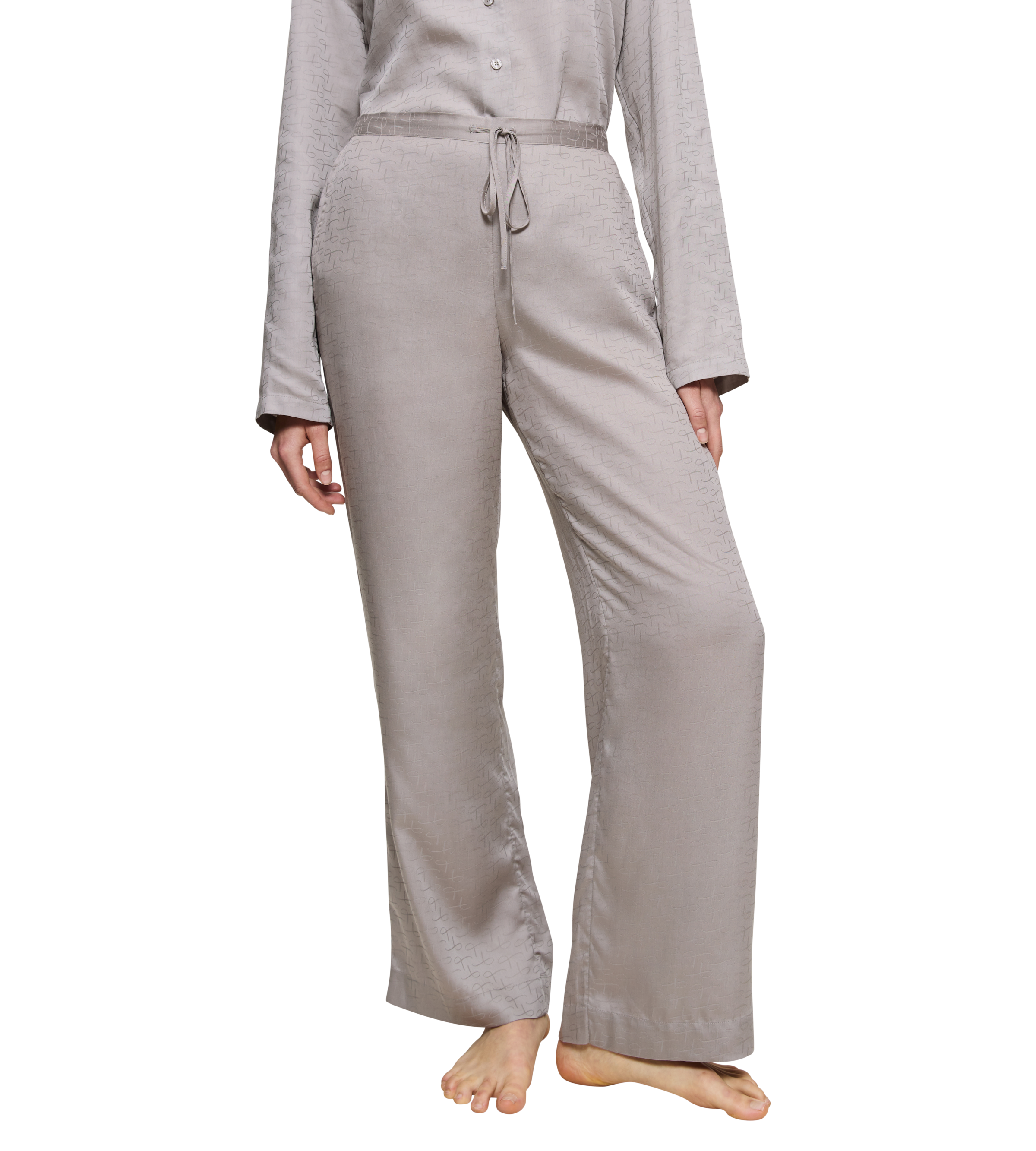 Triumph "Silky Sensuality Trousers" mit Monogram-Jaquard